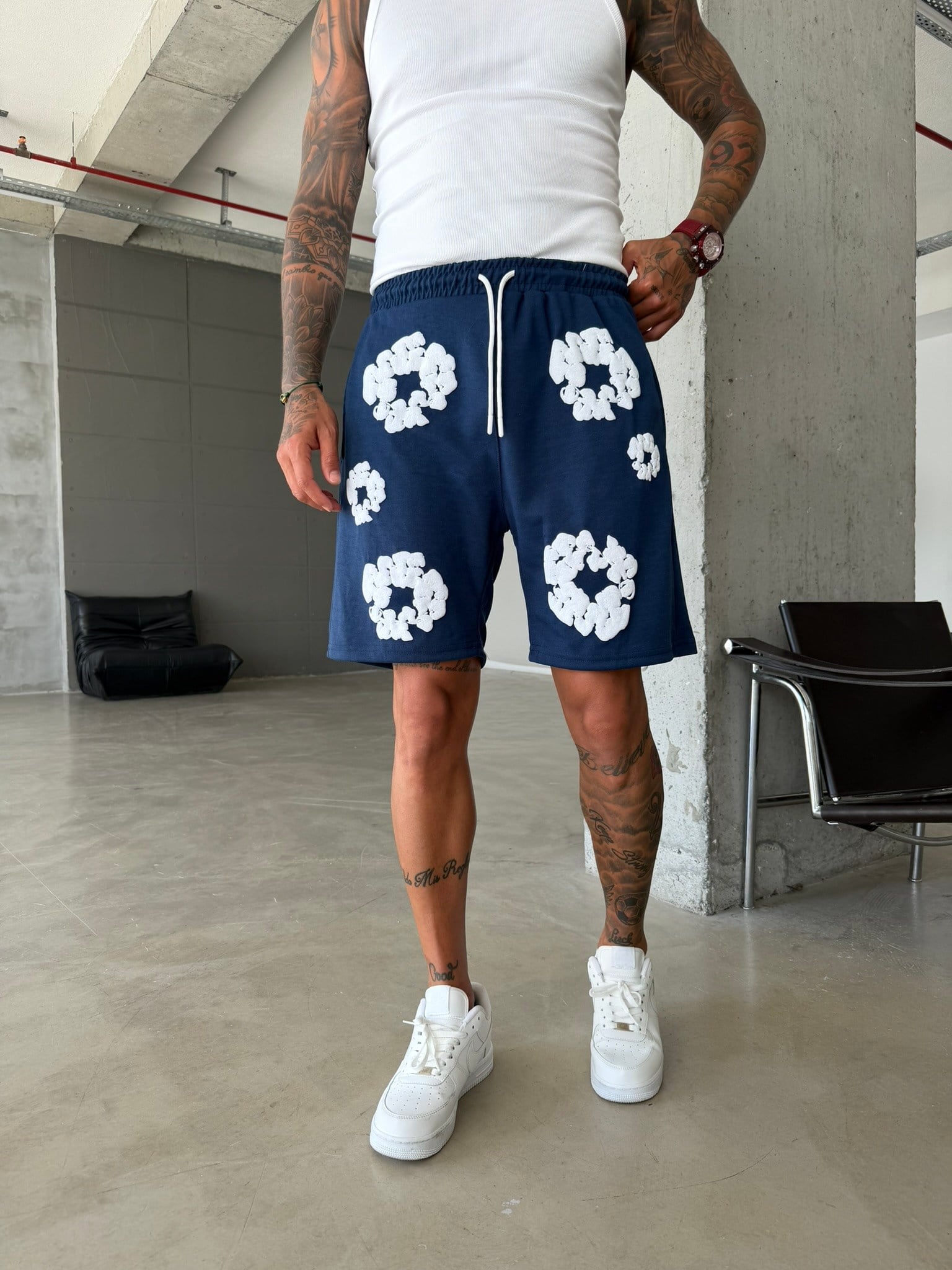 Bloom Shorts - Lacivert