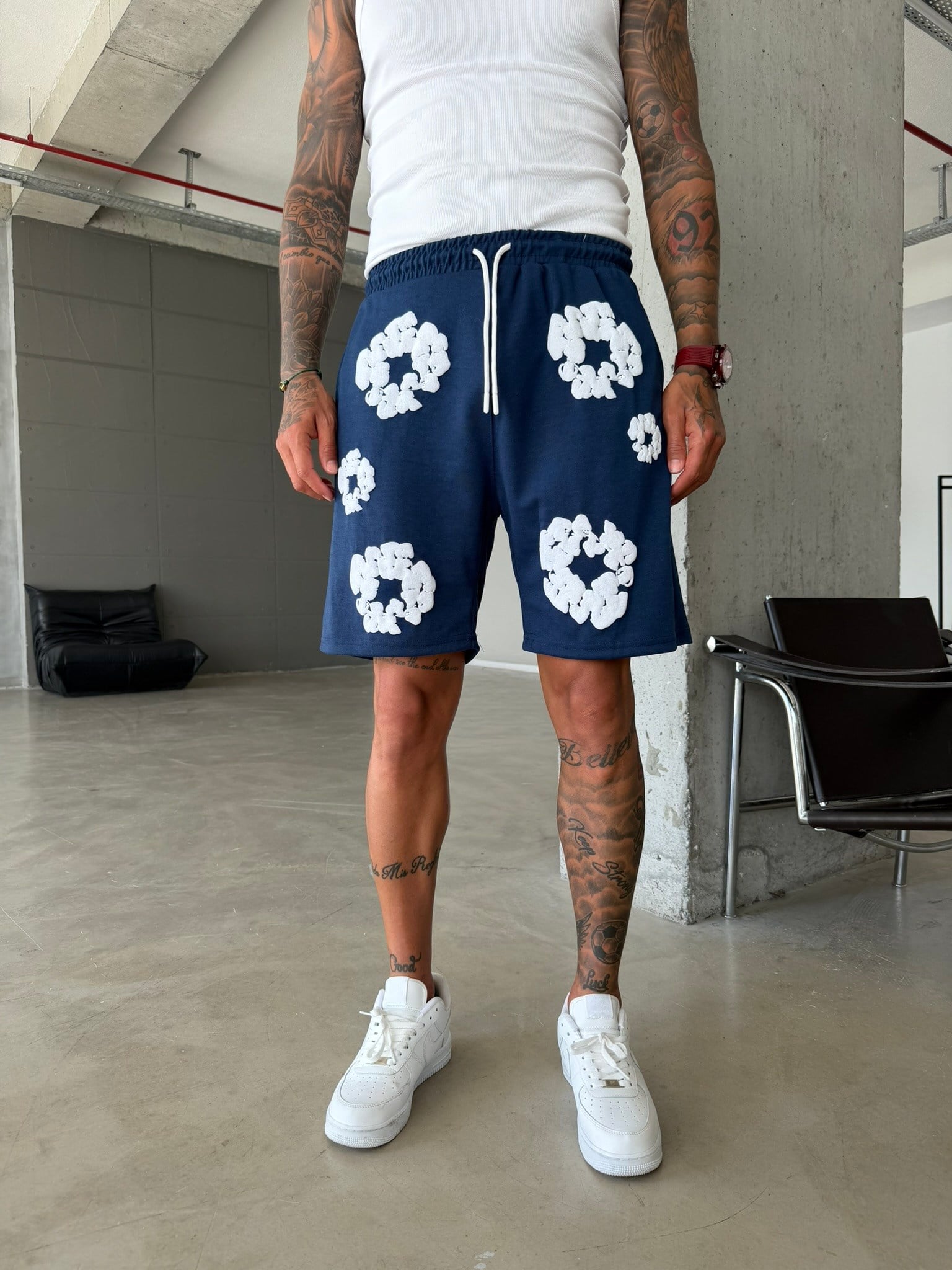 Bloom Shorts - Lacivert