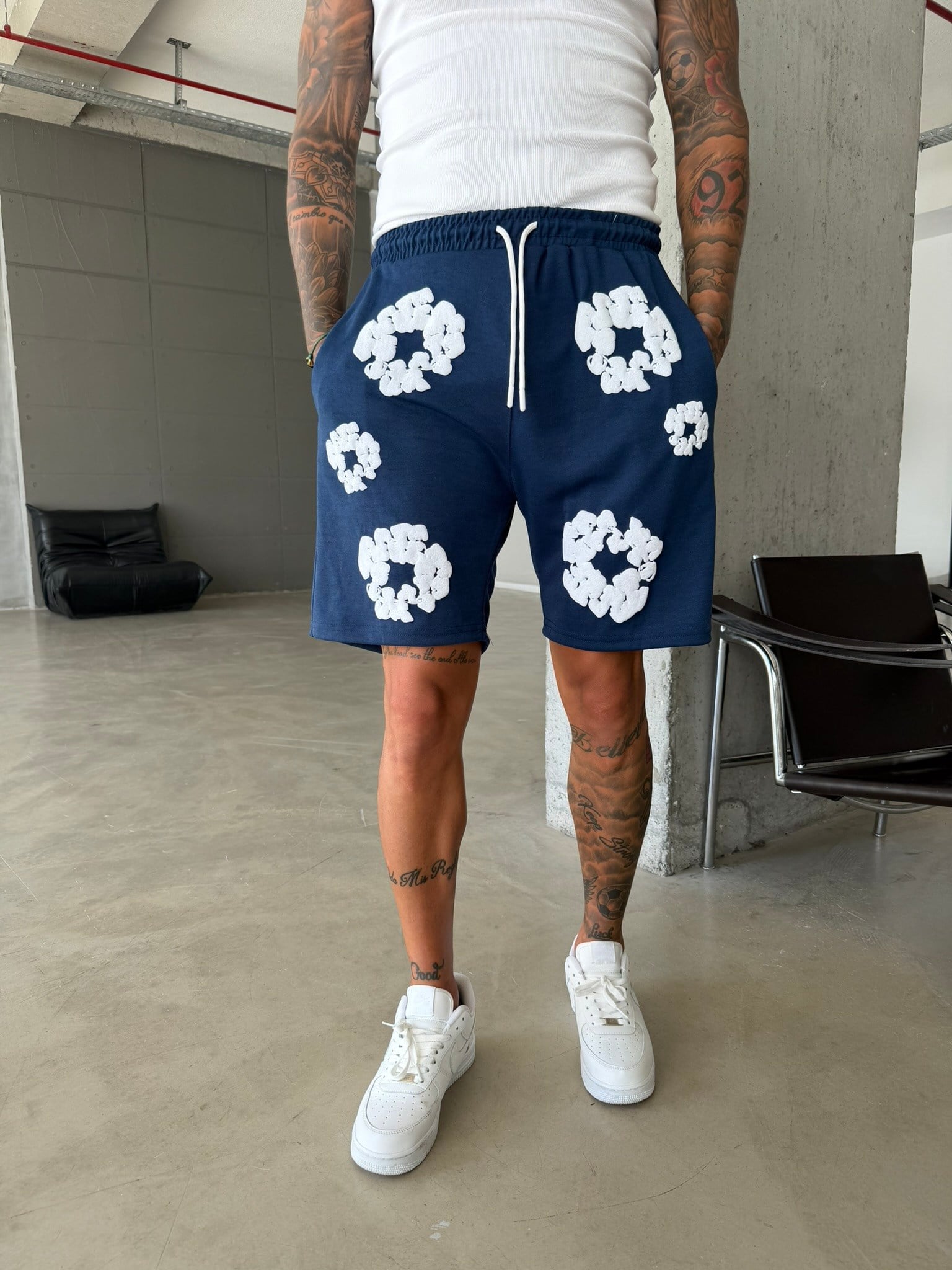 Bloom Shorts - Lacivert