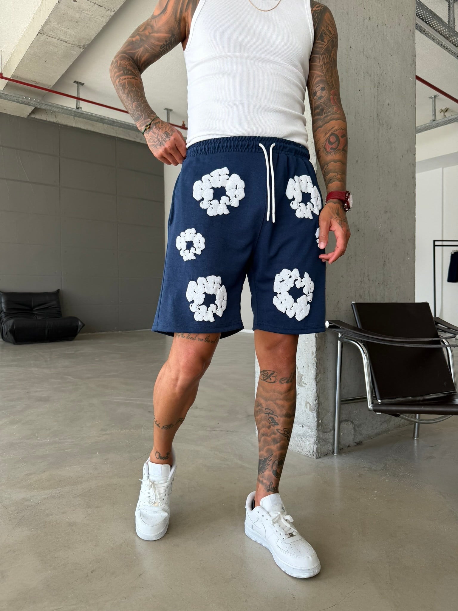 Bloom Shorts - Lacivert