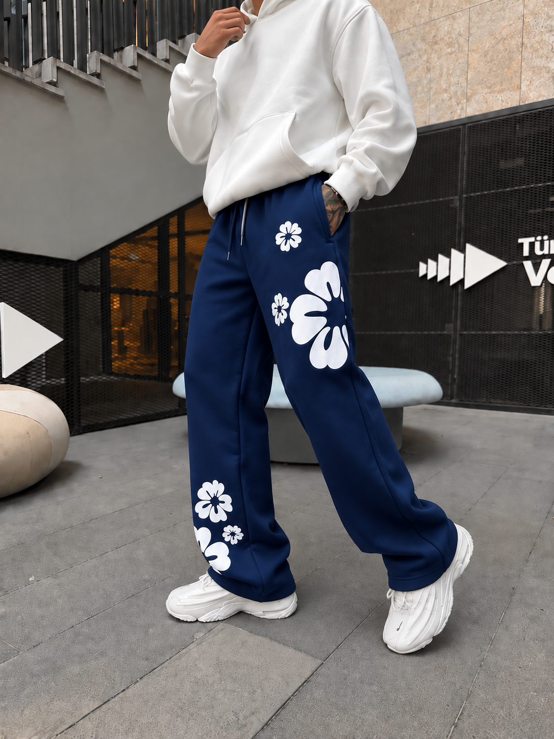Bloom Wide Leg Eşofman Altı