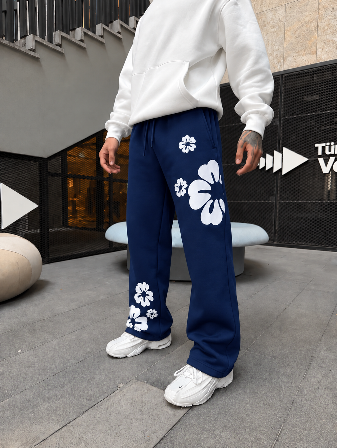 Bloom Wide Leg Eşofman Altı