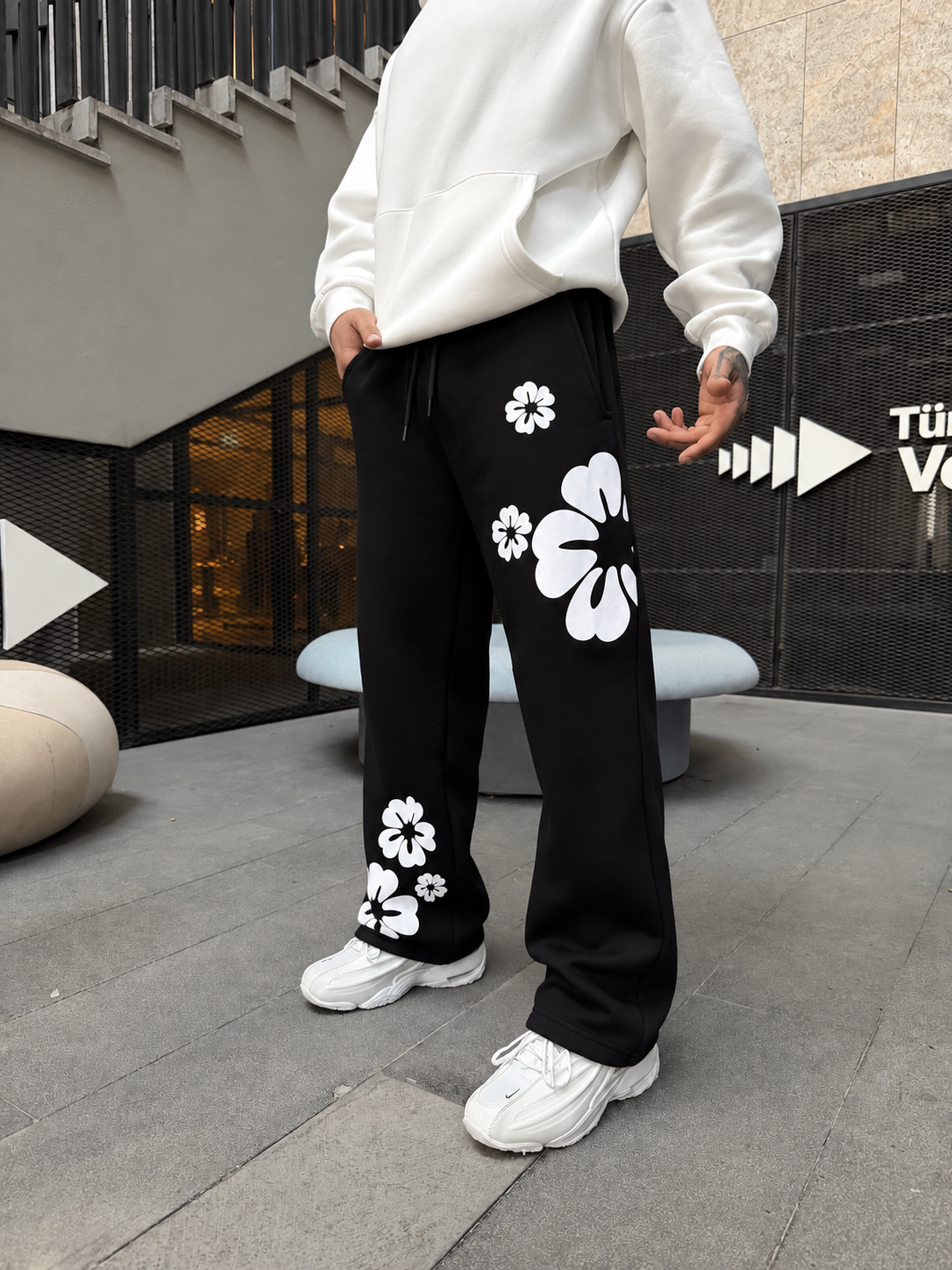 Bloom Wide Leg Eşofman Altı