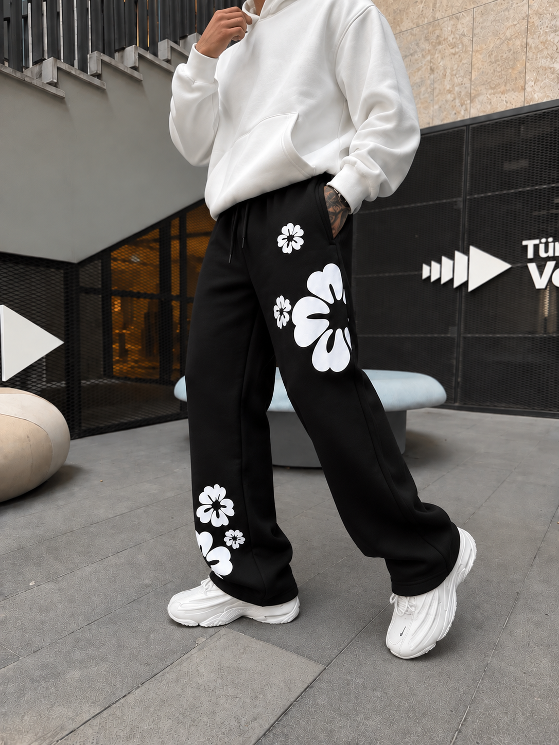 Bloom Wide Leg Eşofman Altı