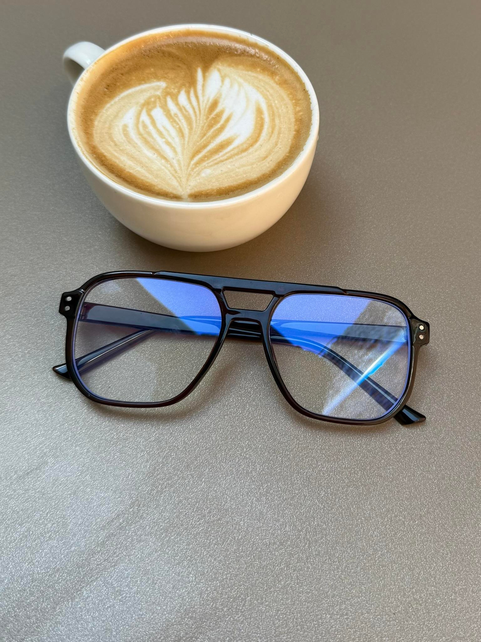 BlueShield Retro Gözlük - Füme