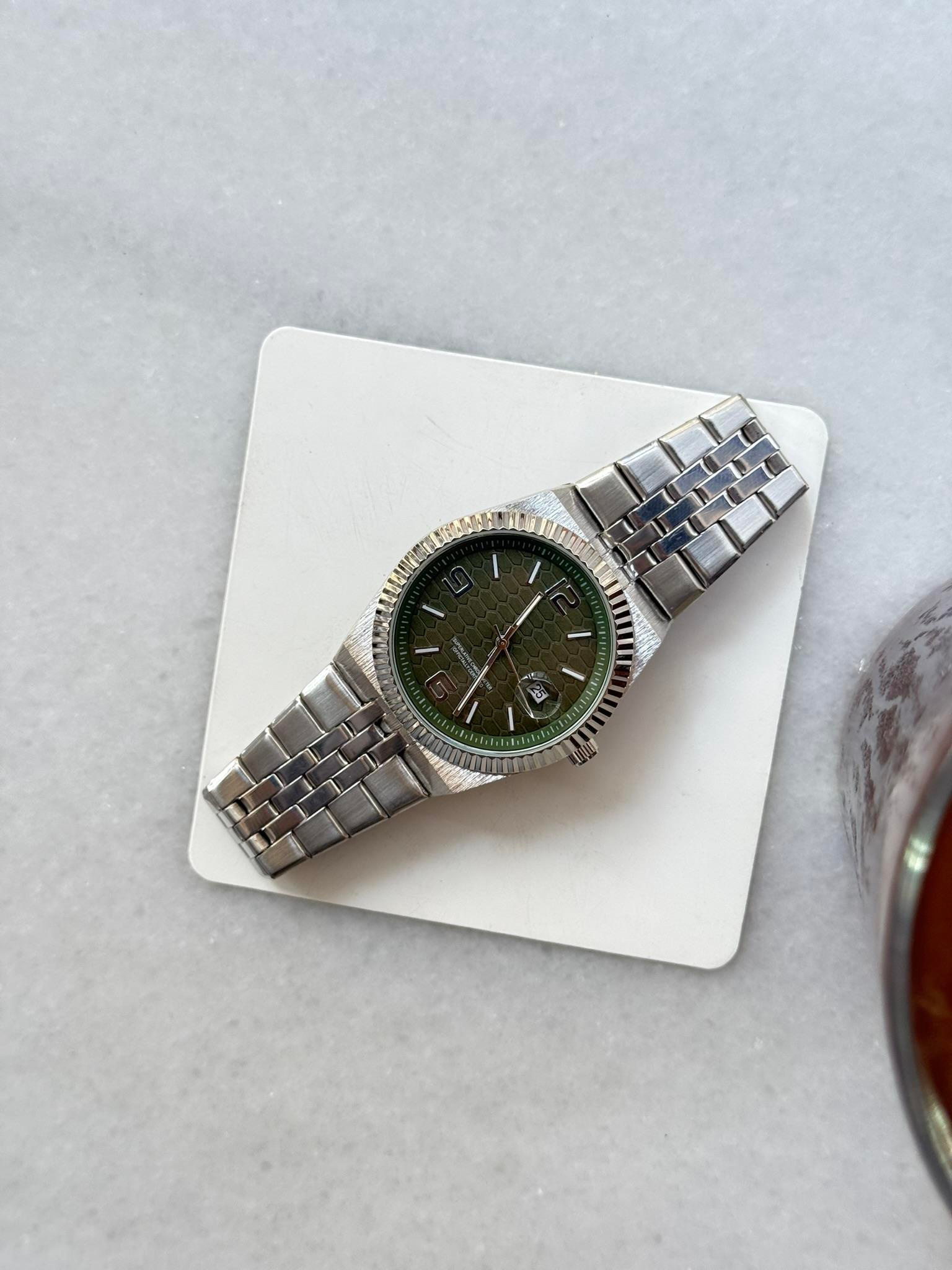 Bold Classic Çelik Saat - Yeşil