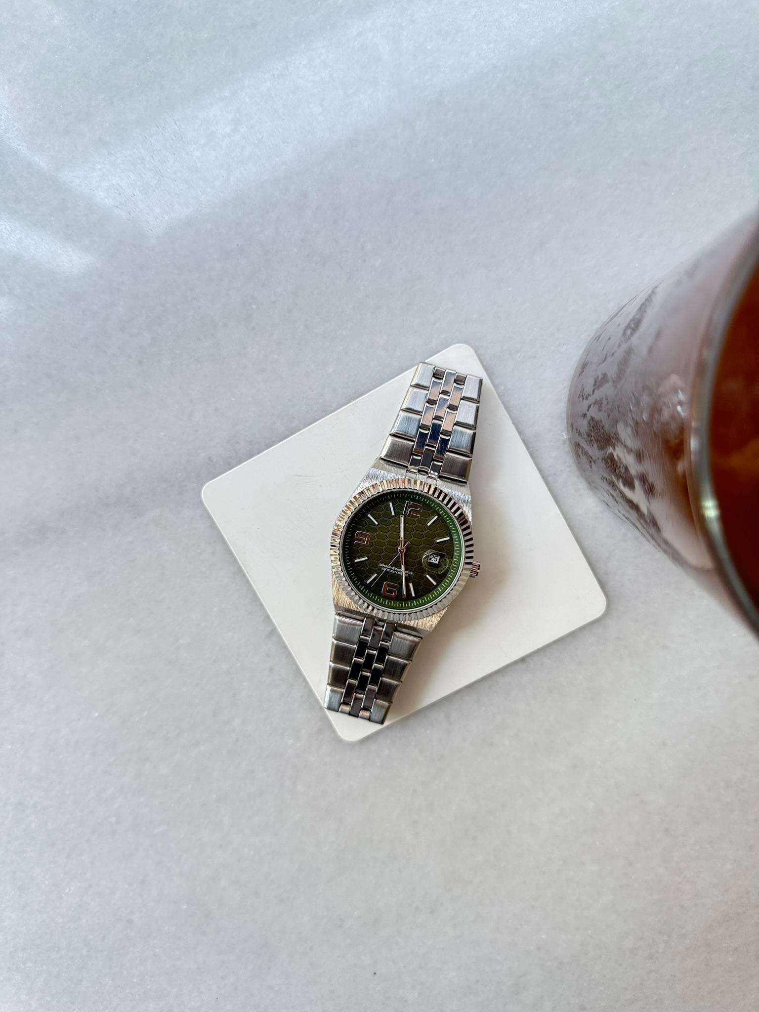 Bold Classic Çelik Saat - Yeşil