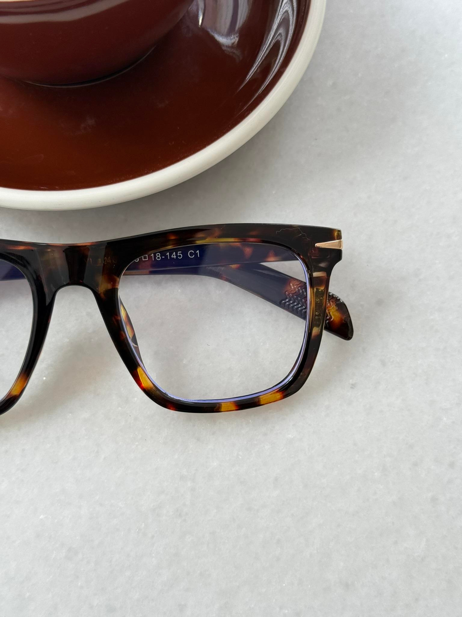 Bold Tortoise Leopar Desen Gözlük - Kahve