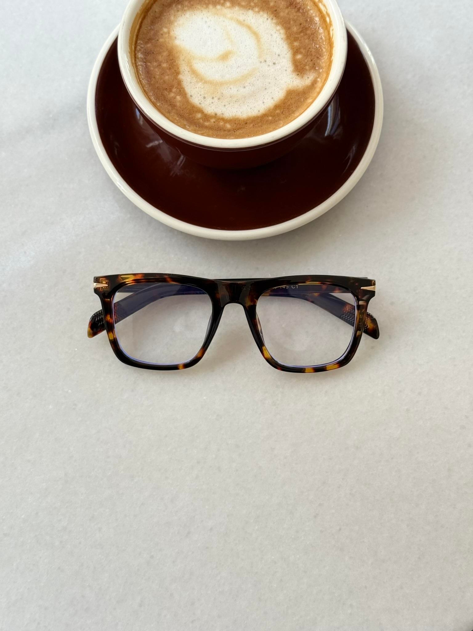 Bold Tortoise Leopar Desen Gözlük - Kahve