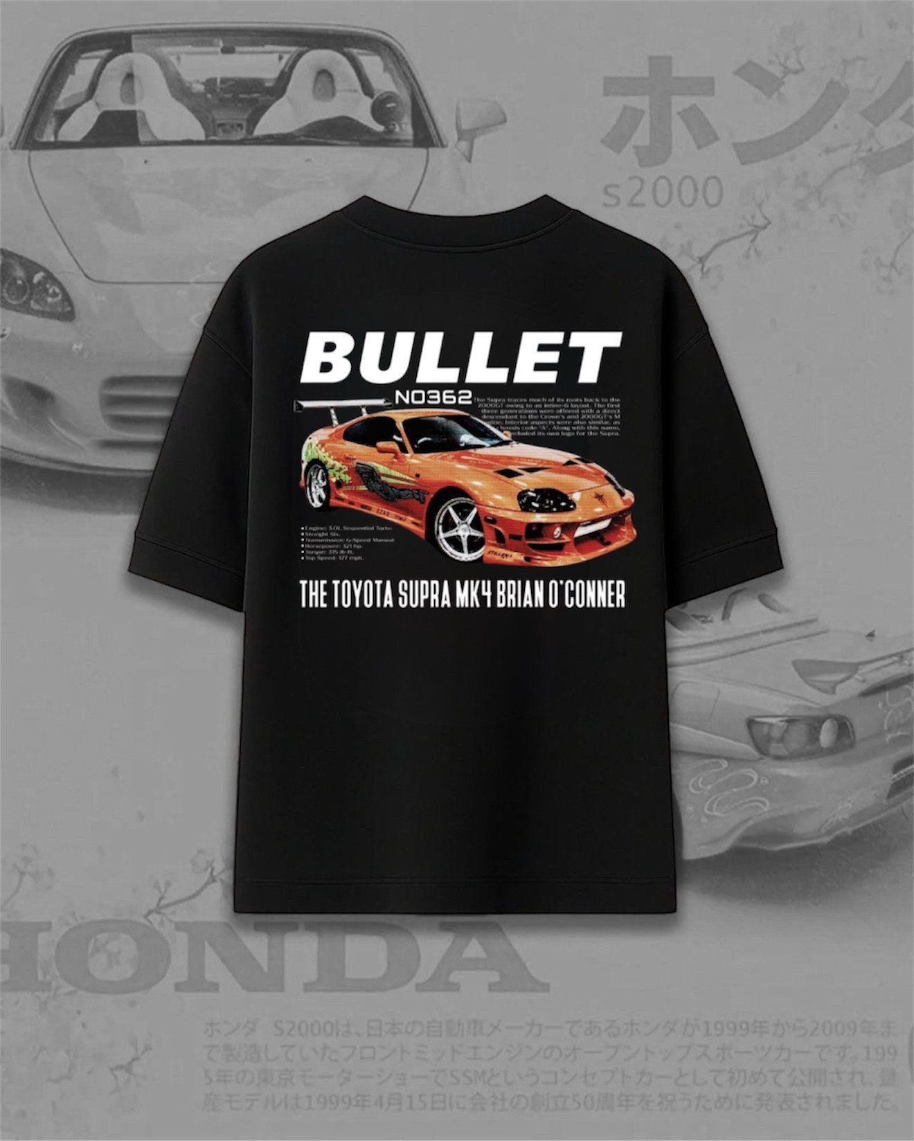 Bullet 362 Dessing T-Shirt - Turuncu