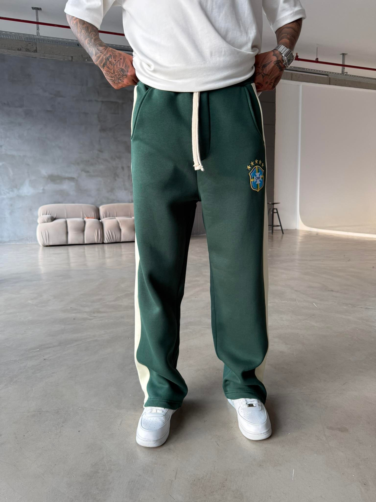 CBF Basic Baggy Premium Eşofman - Yeşil