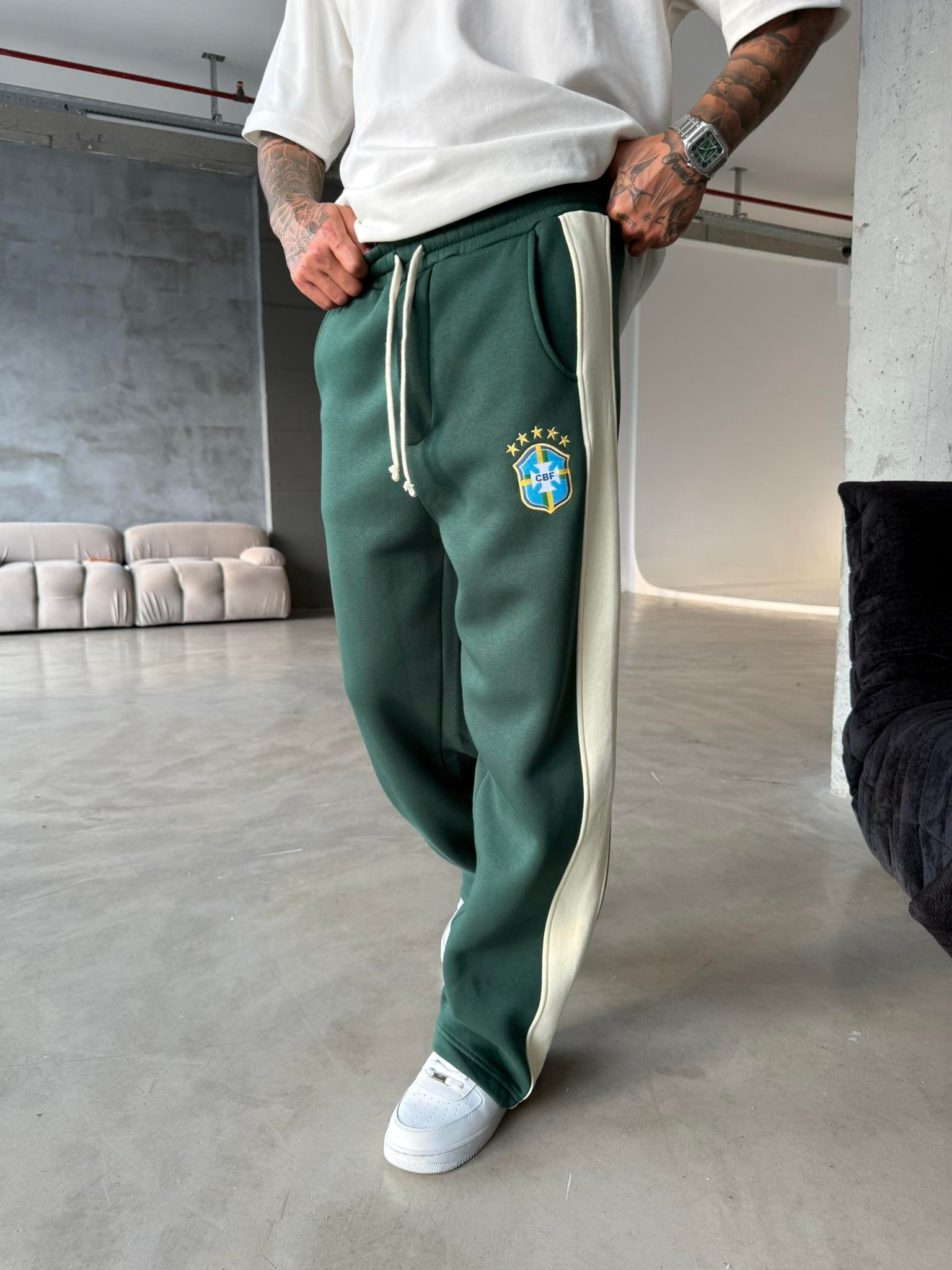 CBF Basic Baggy Premium Eşofman - Yeşil