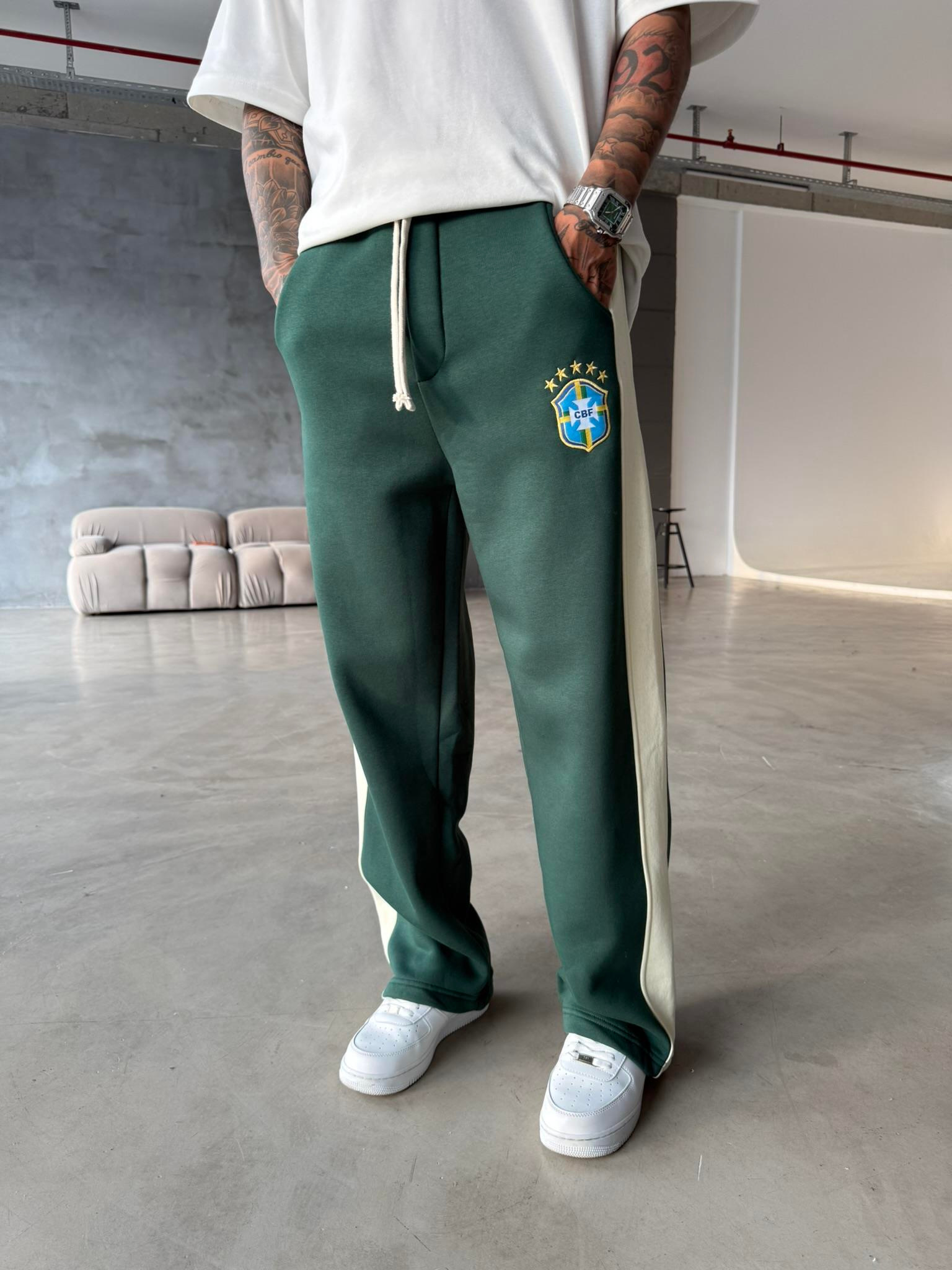 CBF Basic Baggy Premium Eşofman - Yeşil
