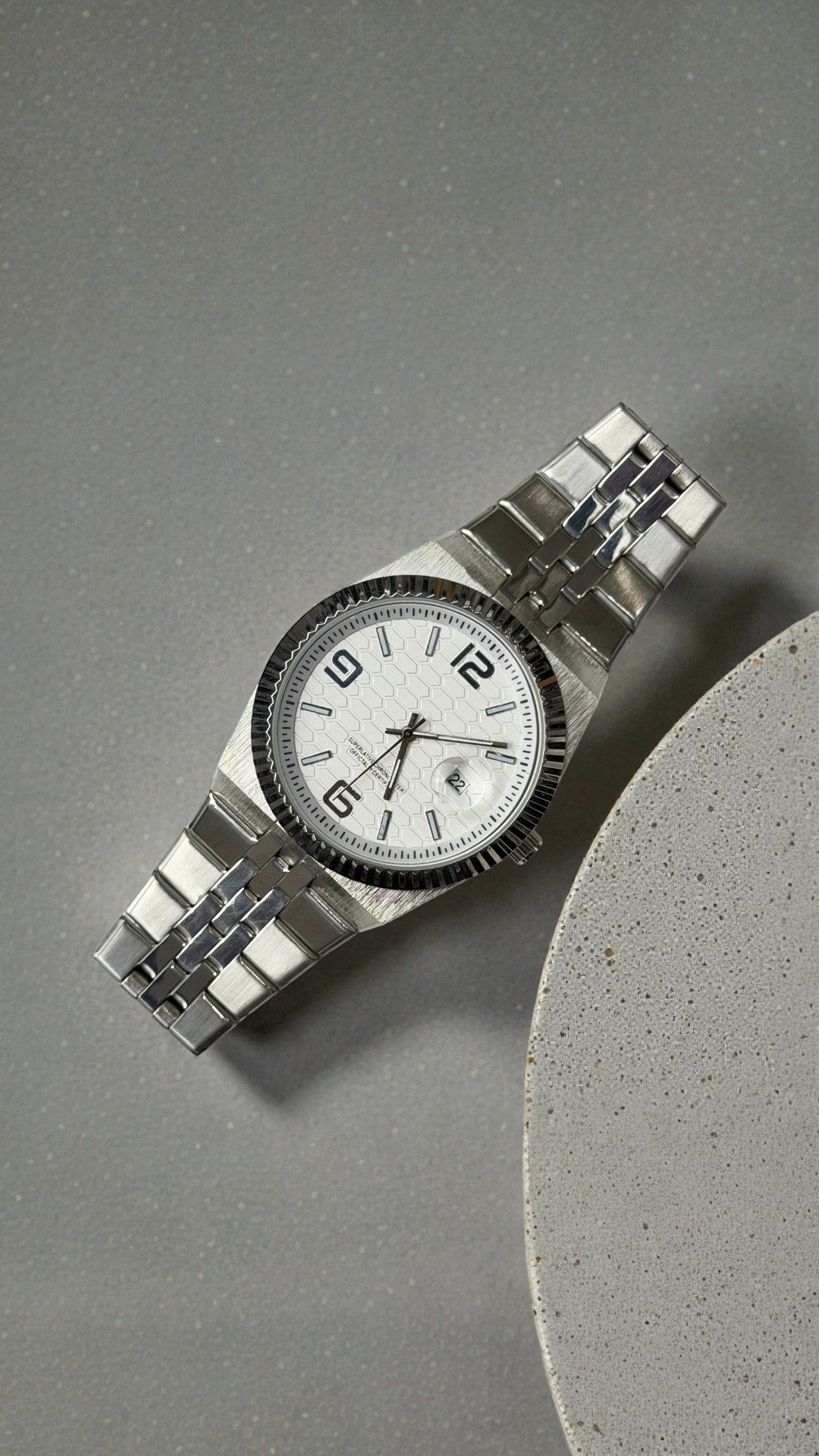 ChronoLux Erkek Saat -Beyaz