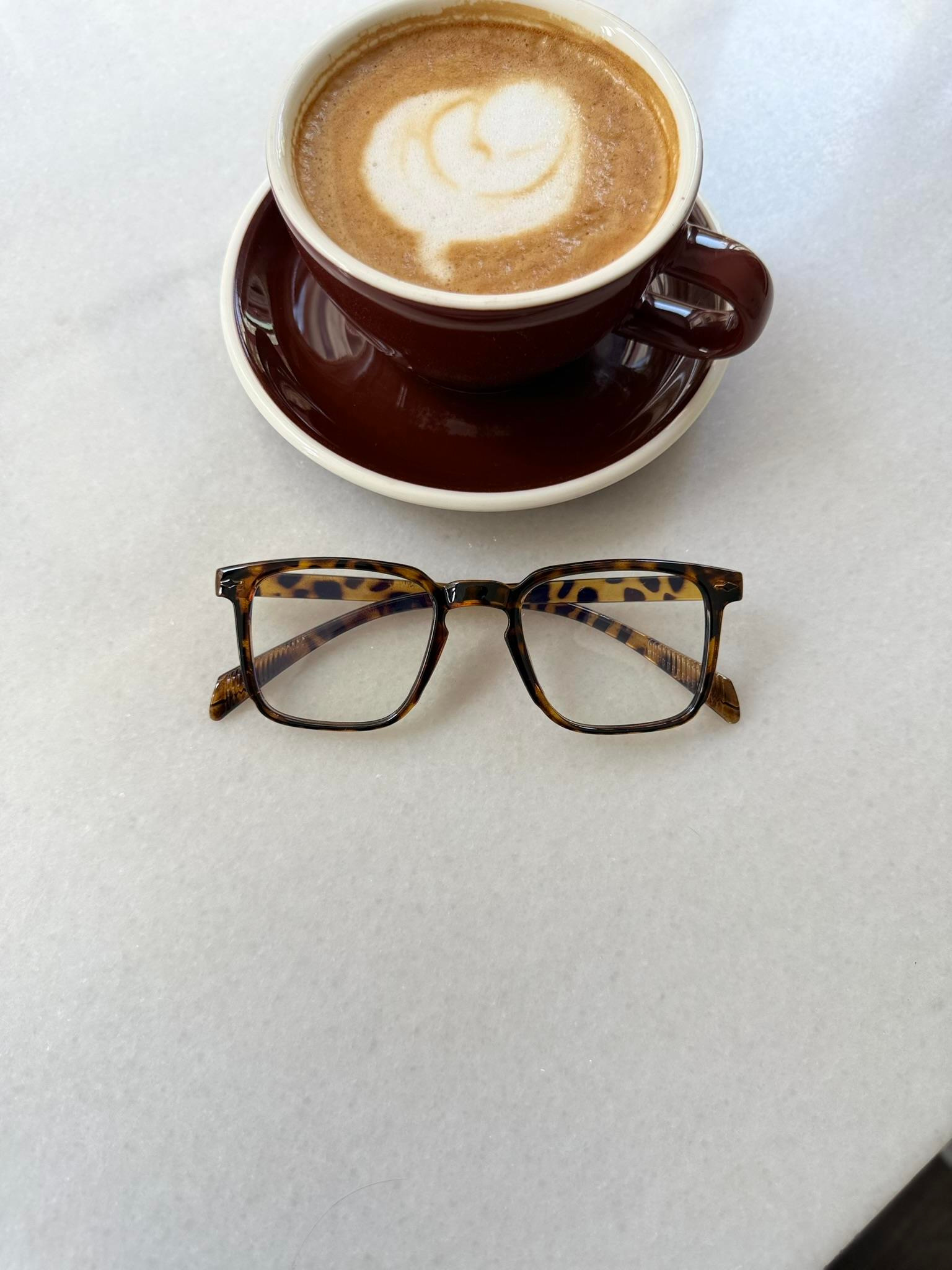 Classic Tortoise İnce Çerçeve - Kahve