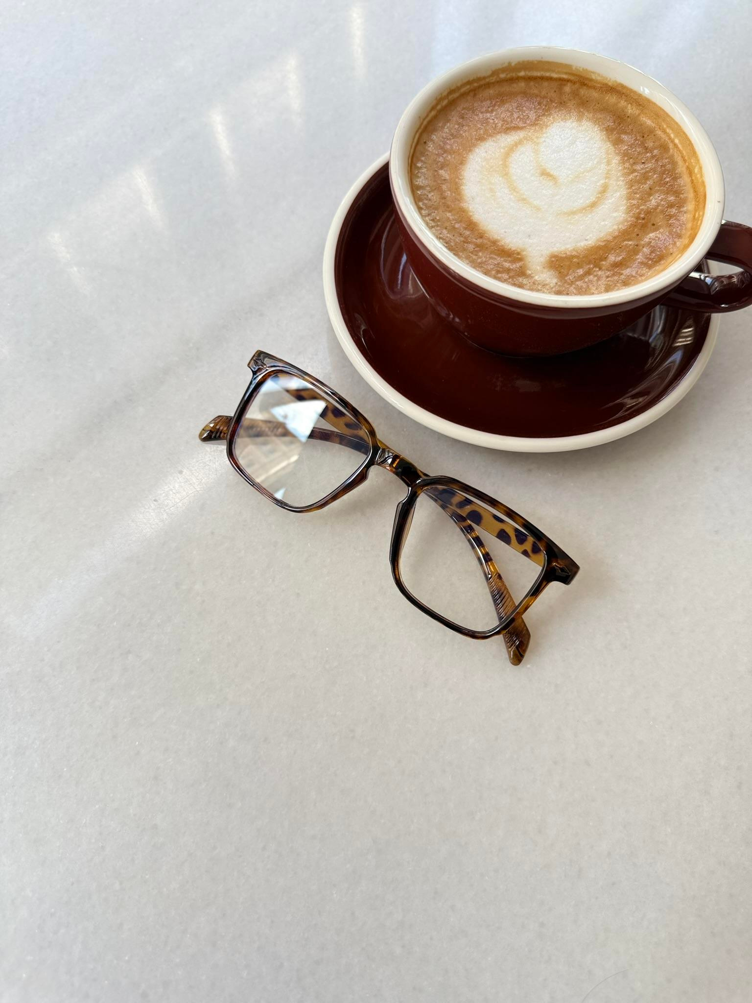 Classic Tortoise İnce Çerçeve - Kahve