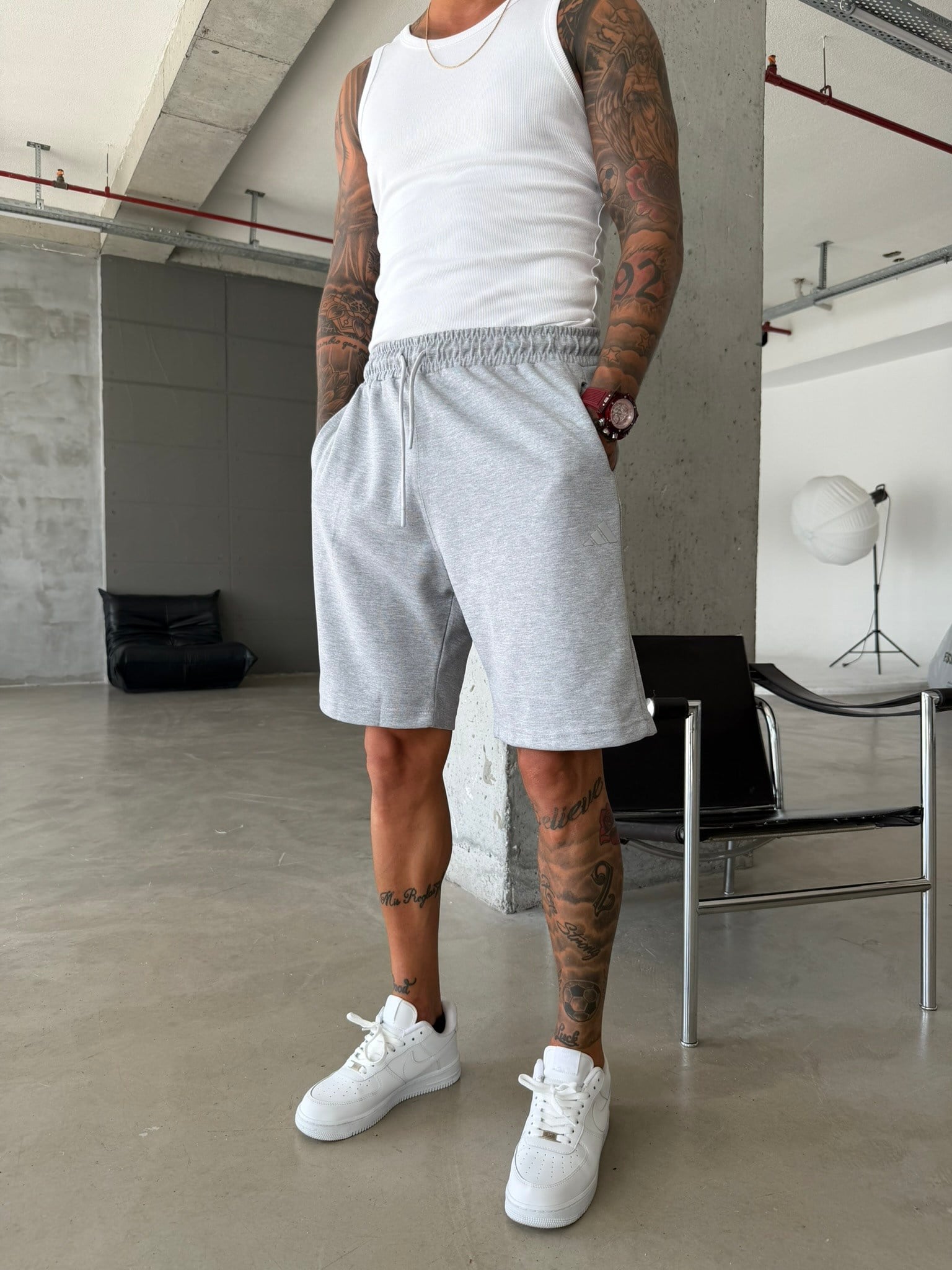 Core Performance Shorts - Gri