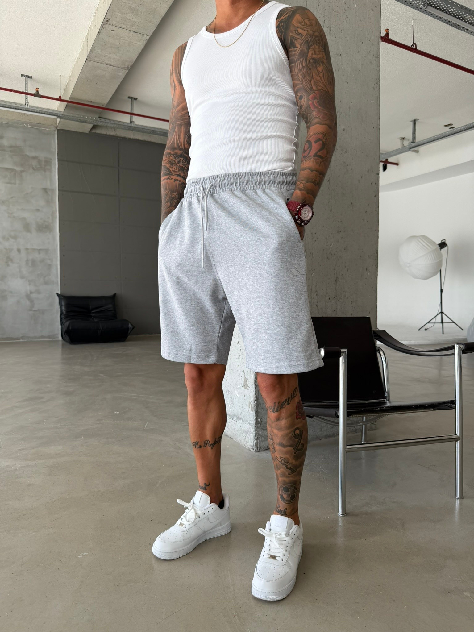 Core Performance Shorts - Gri