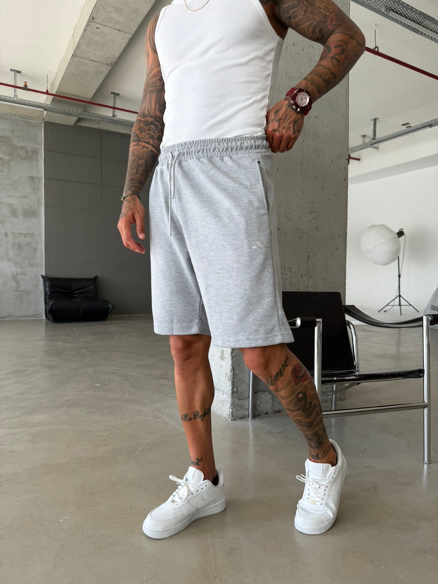 Core Performance Shorts - Gri