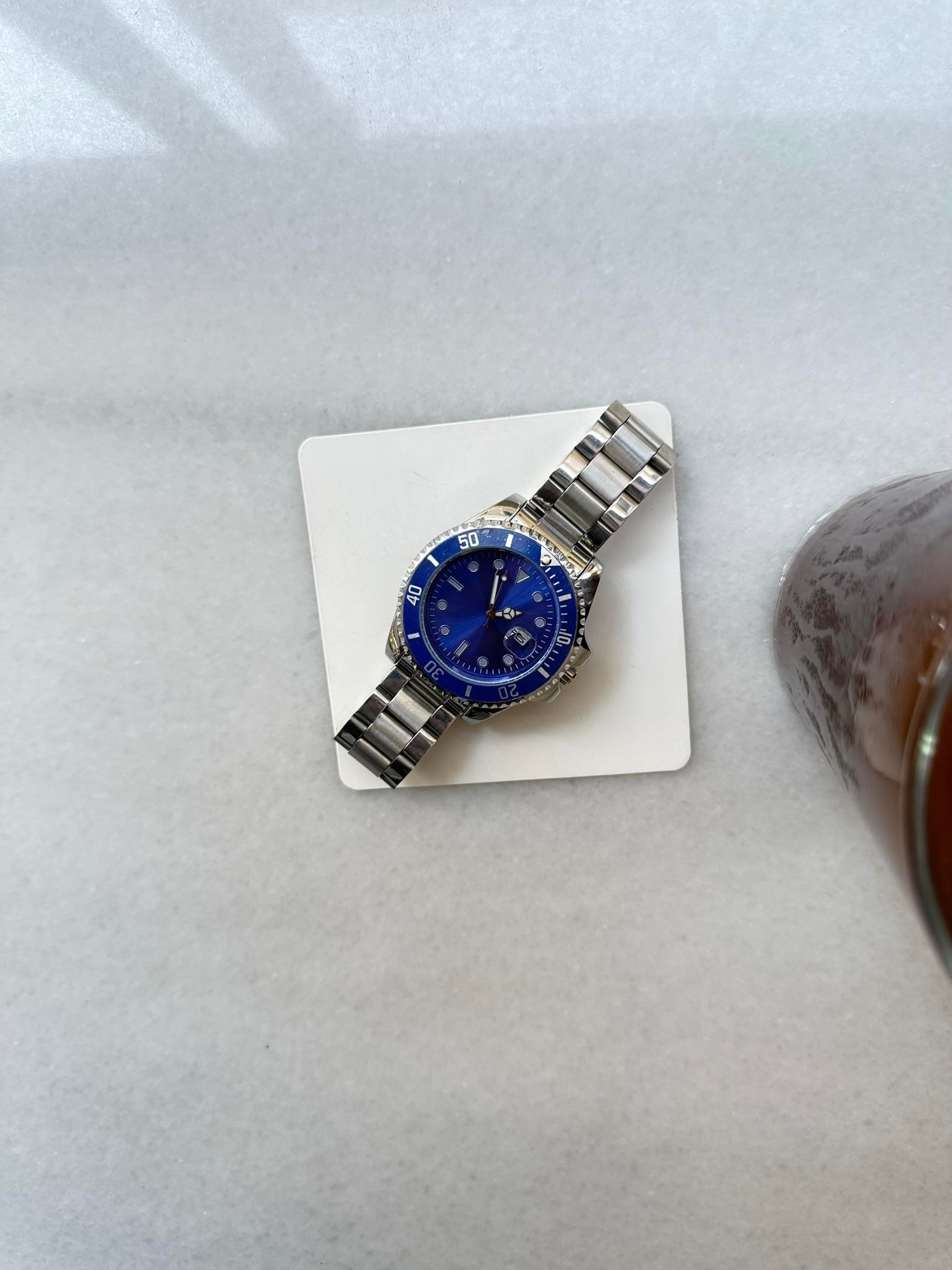 Deep Blue Sport  Çelik Saat - Mavi