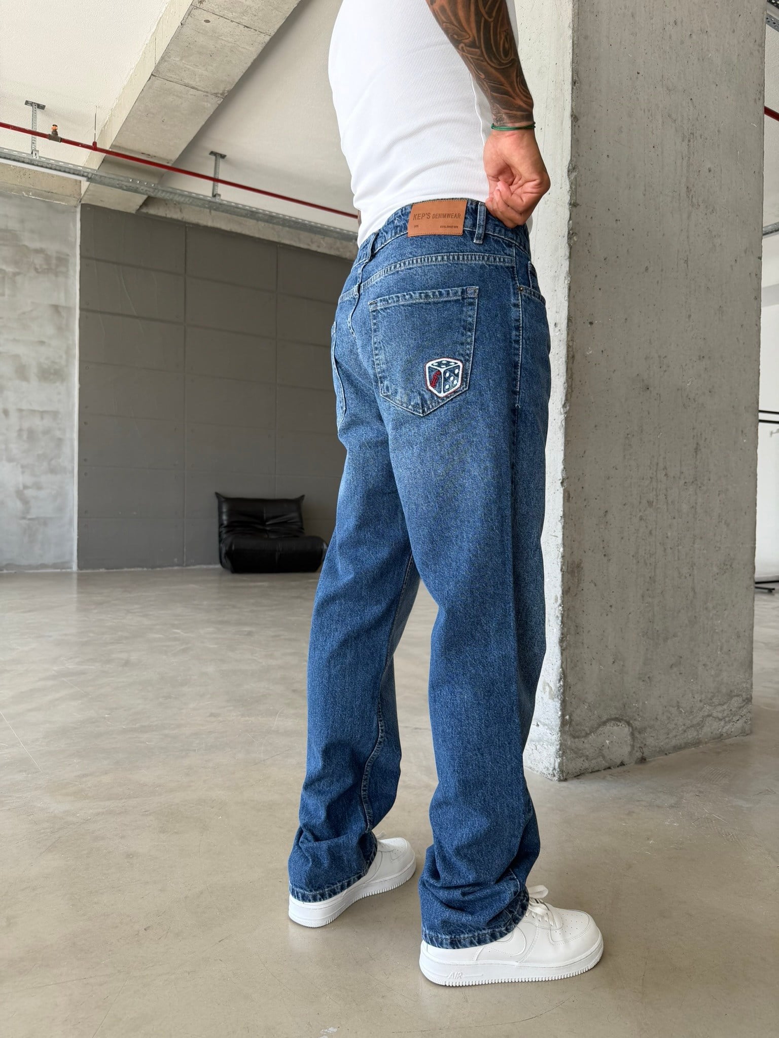 Denim Clup Premium İşleme Pantolon 