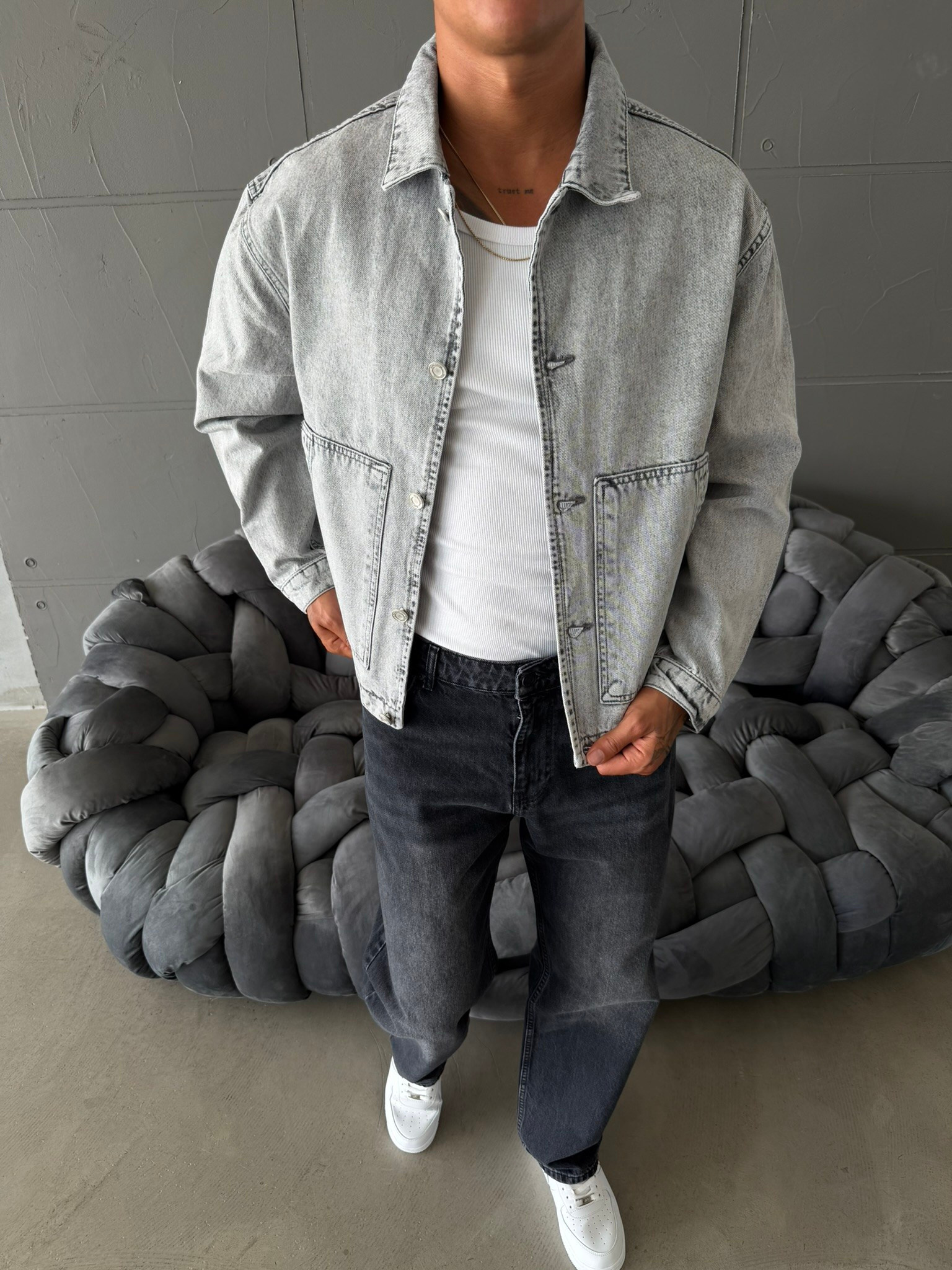 Denim Premium Kot Ceket