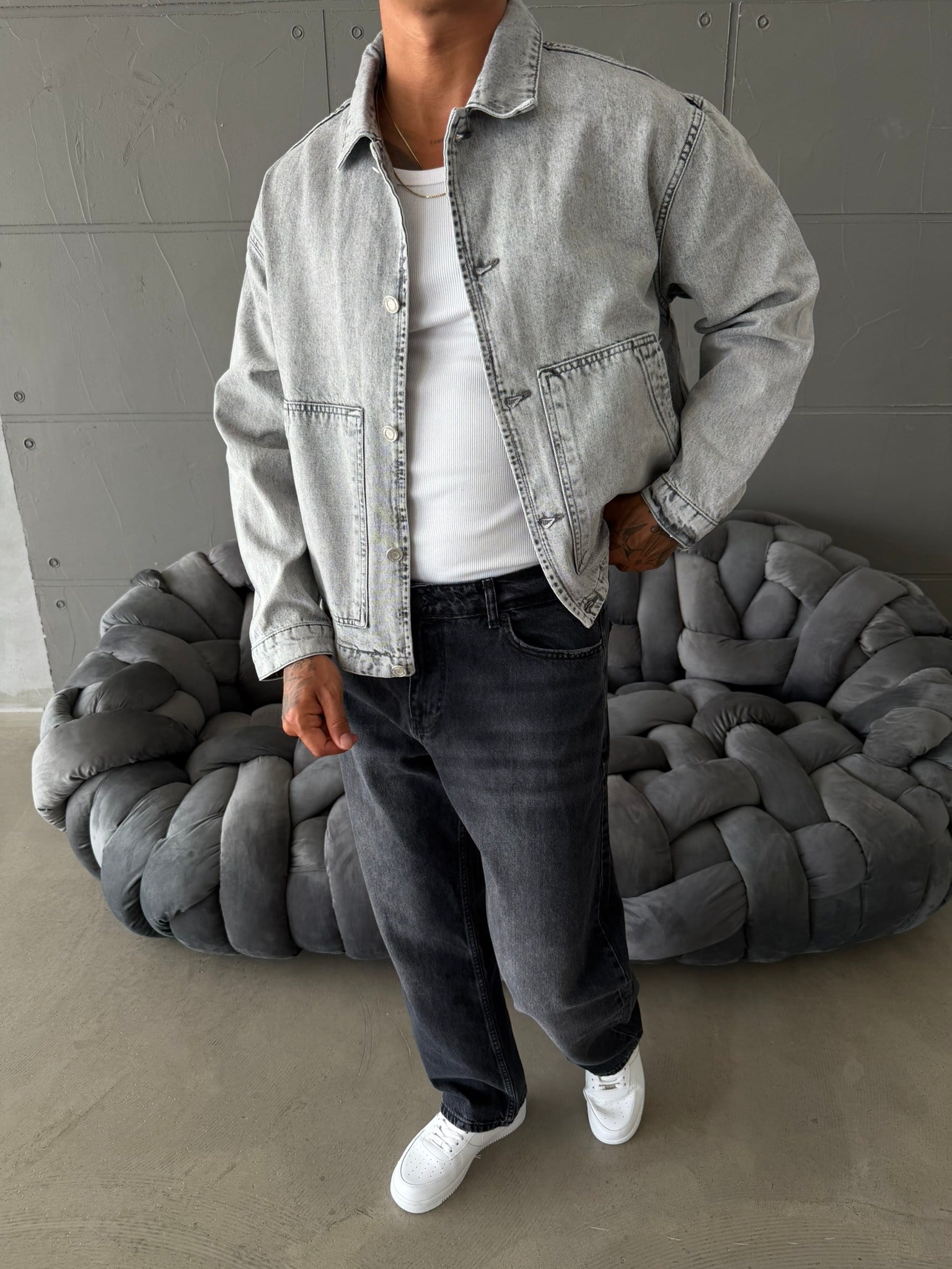 Denim Premium Kot Ceket