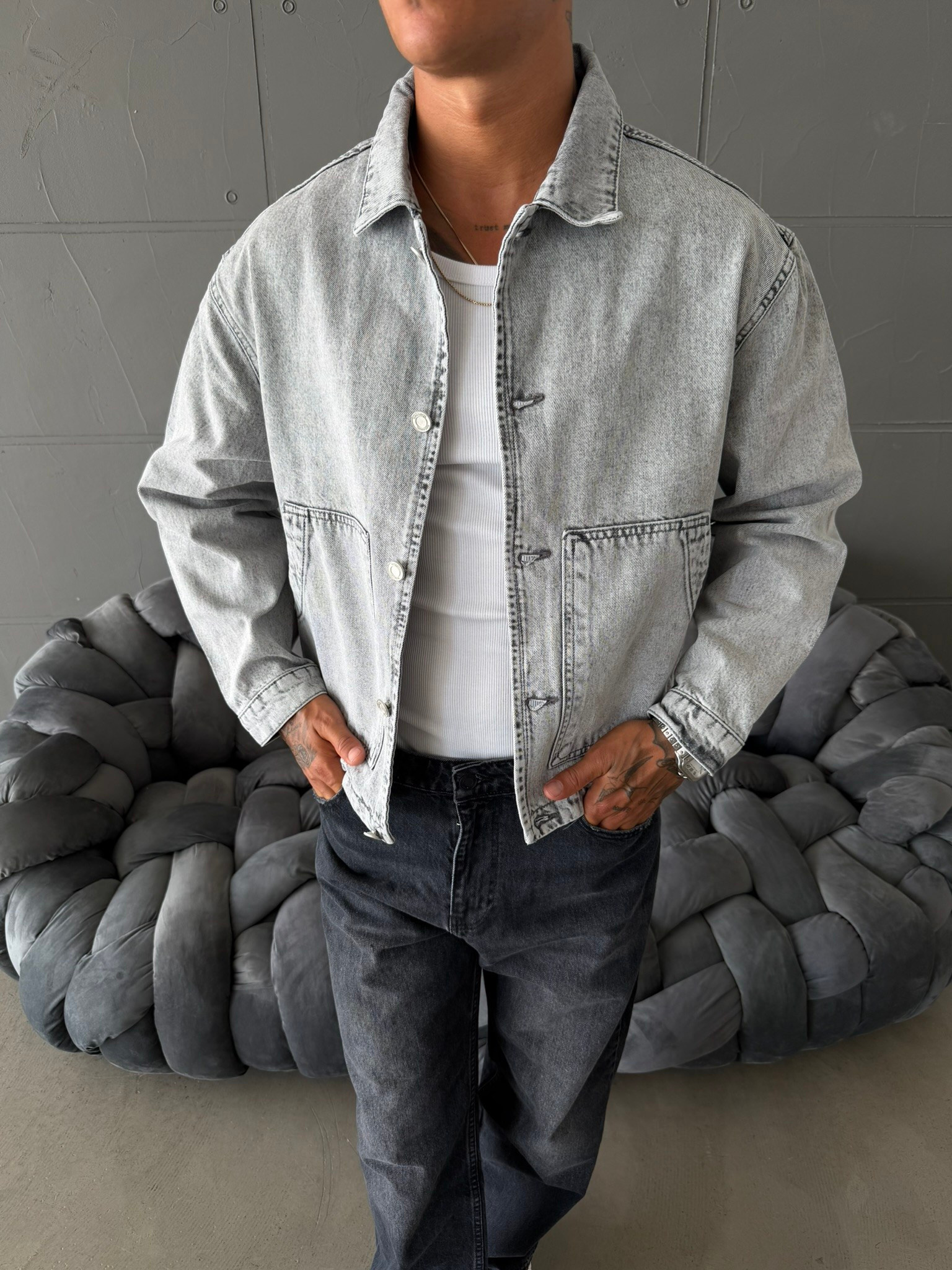 Denim Premium Kot Ceket