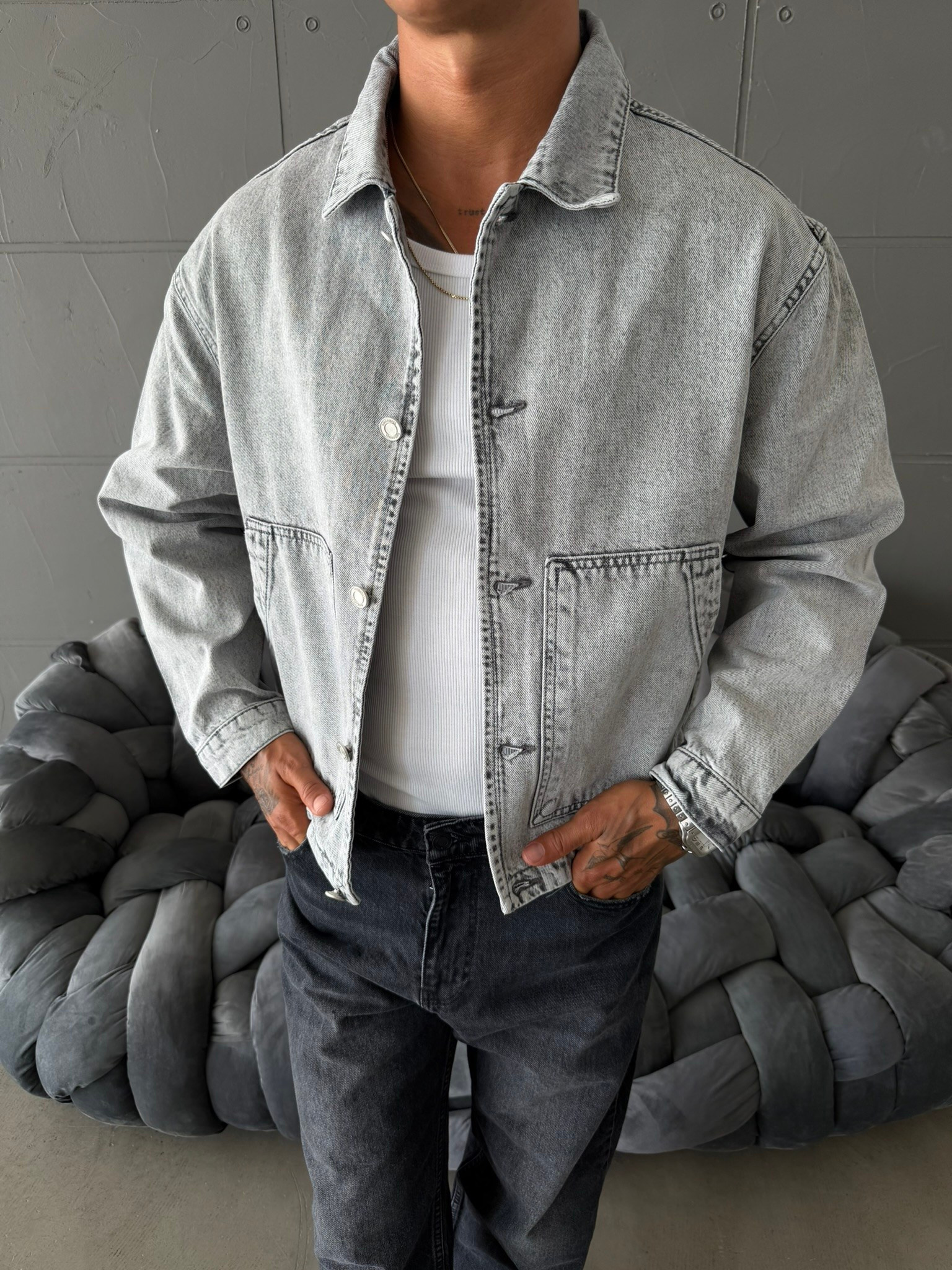 Denim Premium Kot Ceket