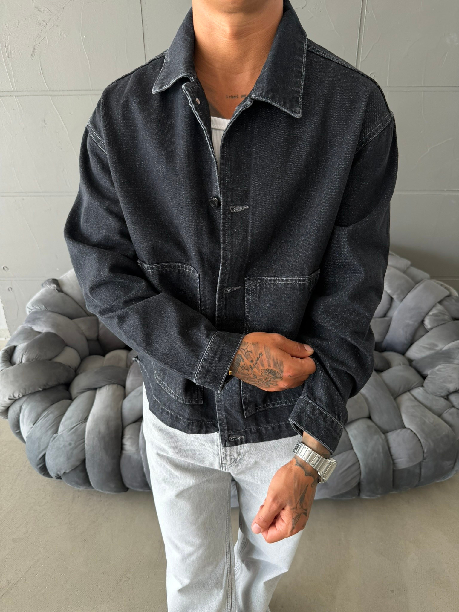 Denim Premium Kot Ceket