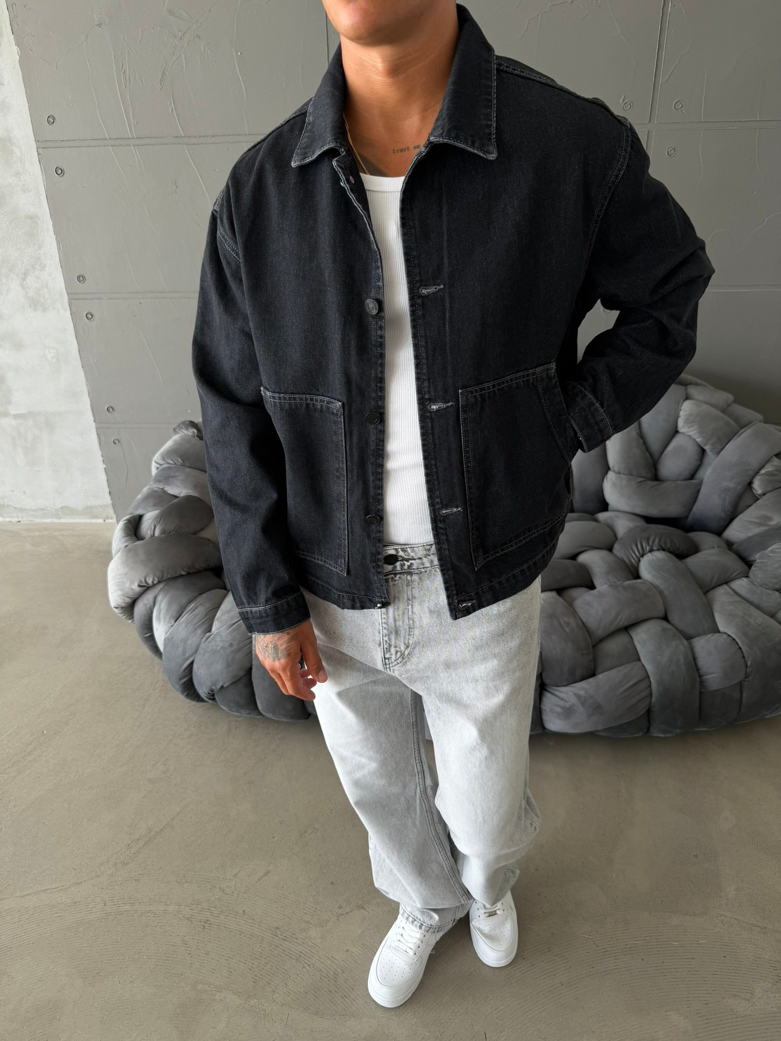 Denim Premium Kot Ceket