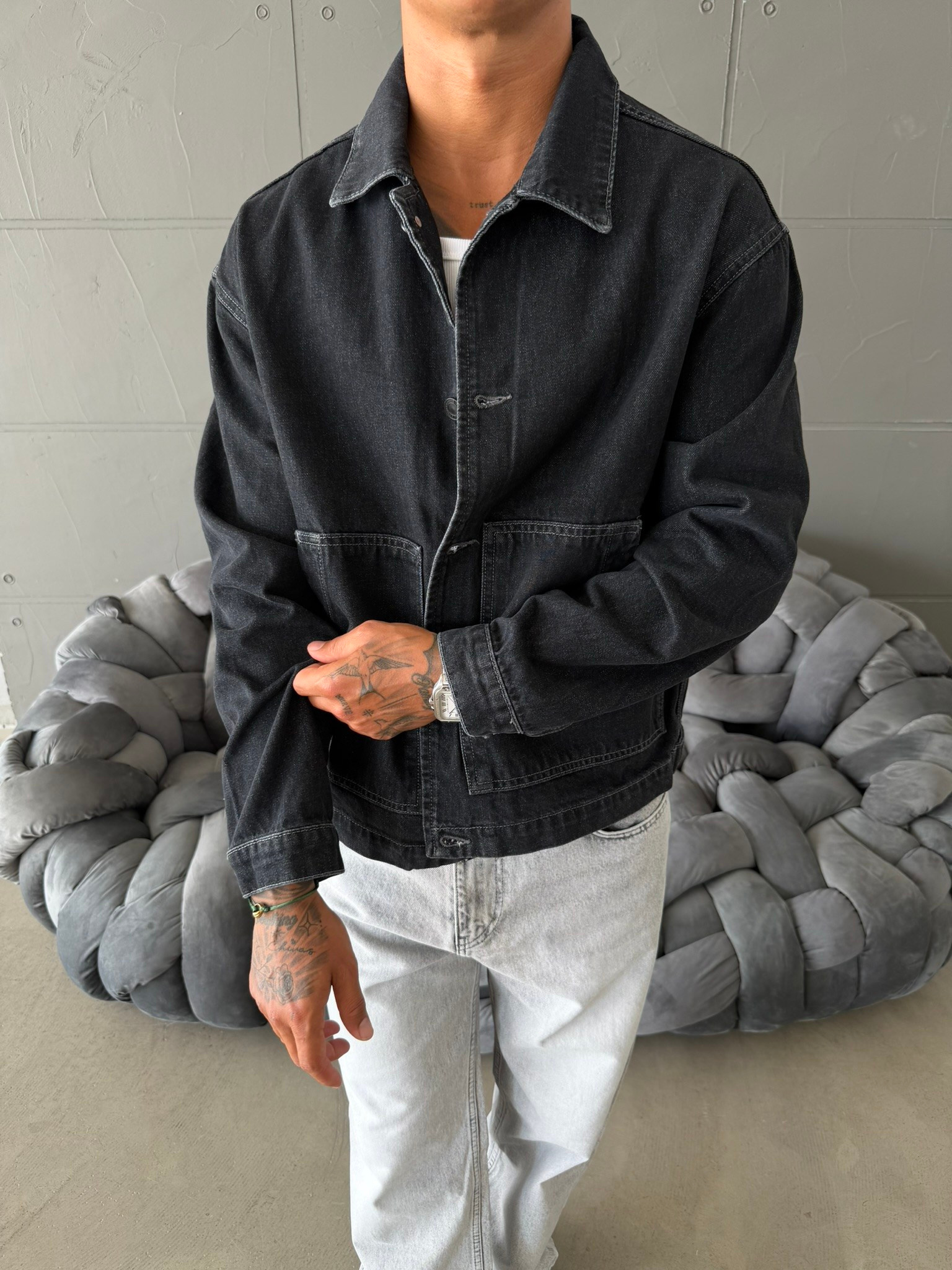 Denim Premium Kot Ceket