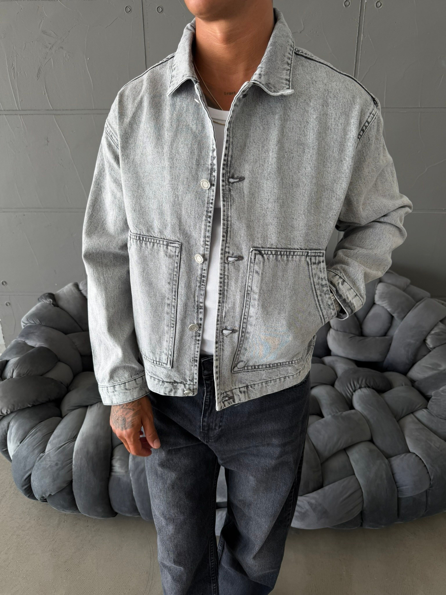 Denim Premium Kot Ceket