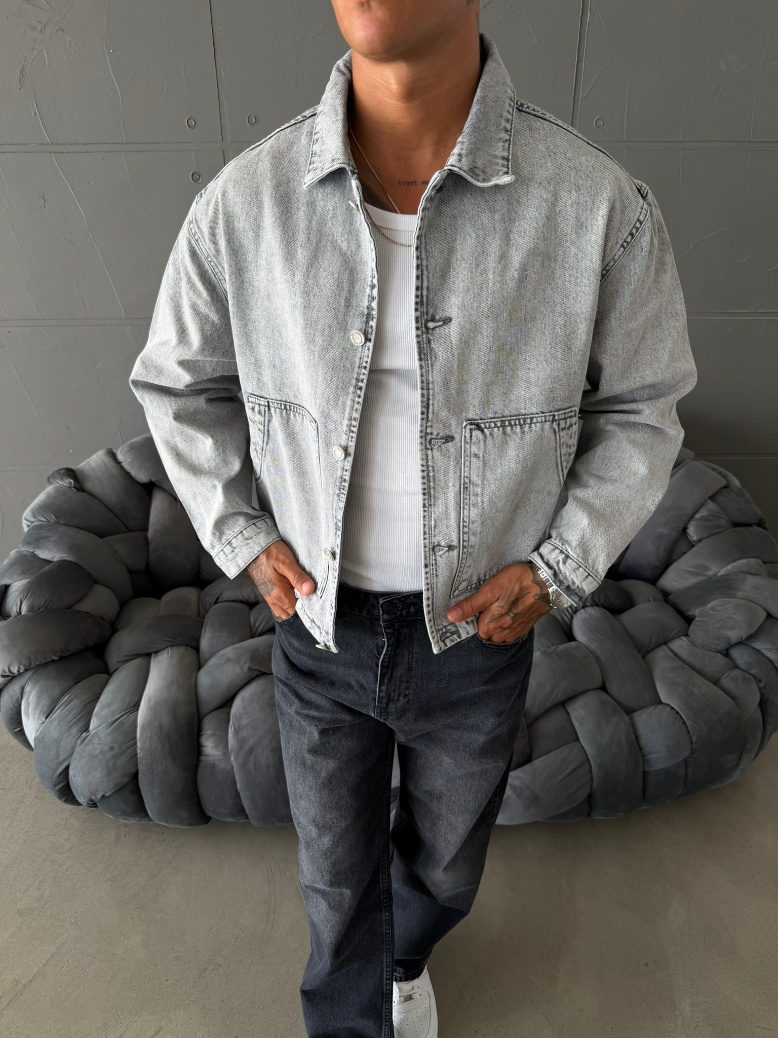 Denim Premium Kot Ceket