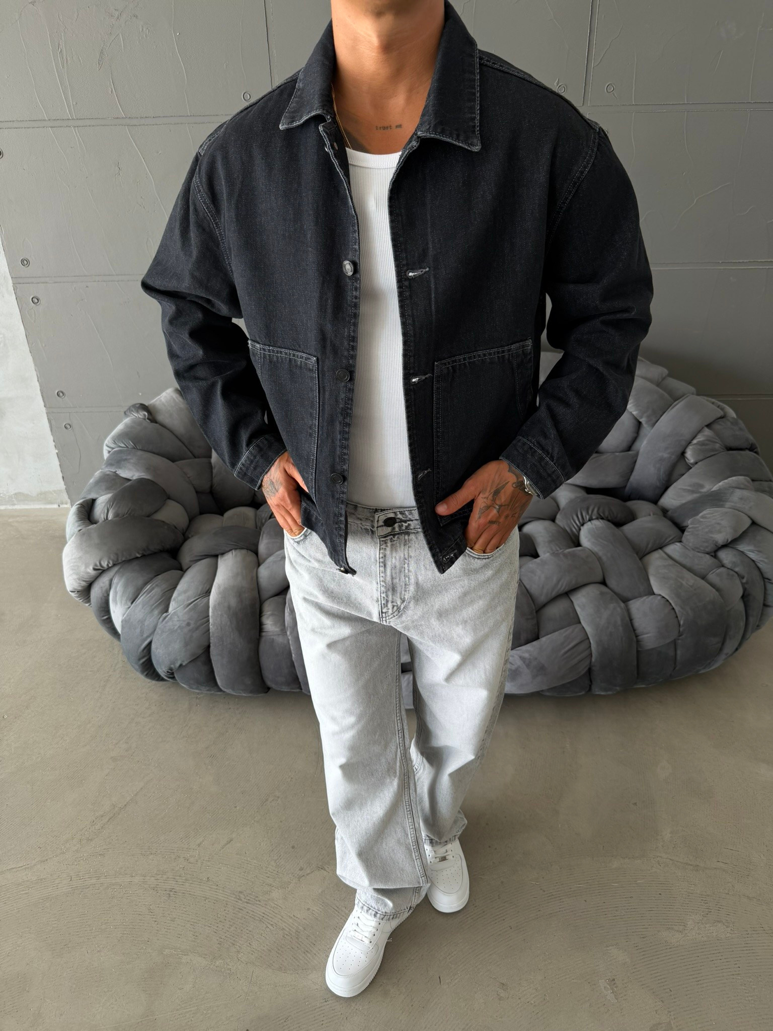 Denim Premium Kot Ceket