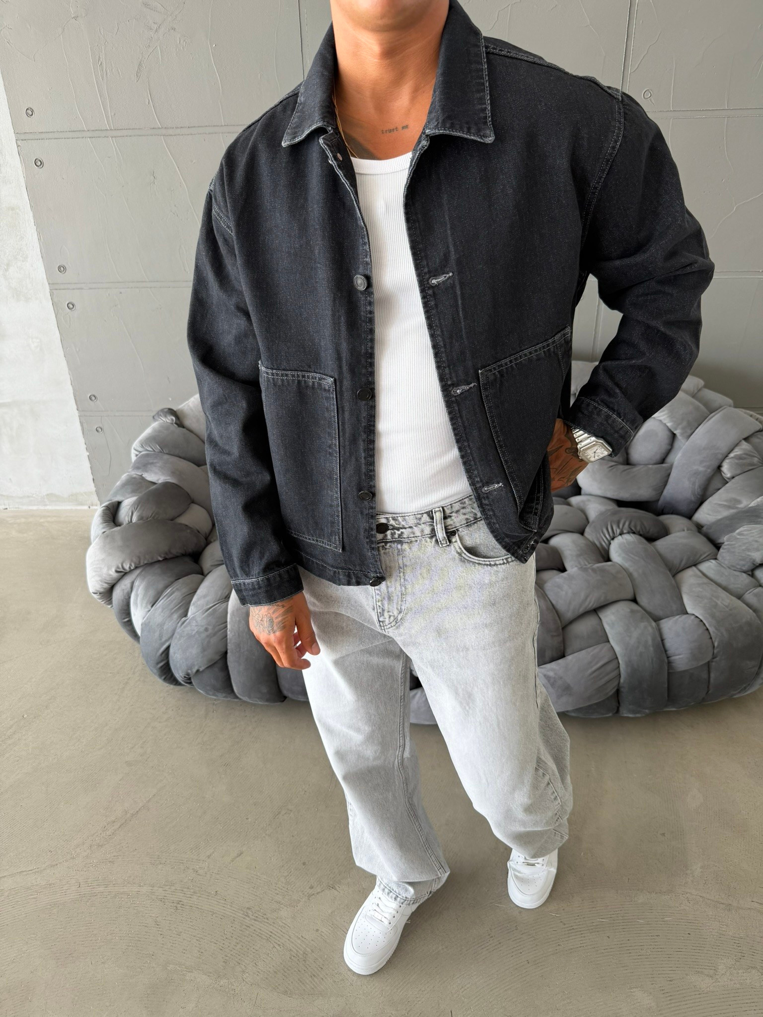 Denim Premium Kot Ceket