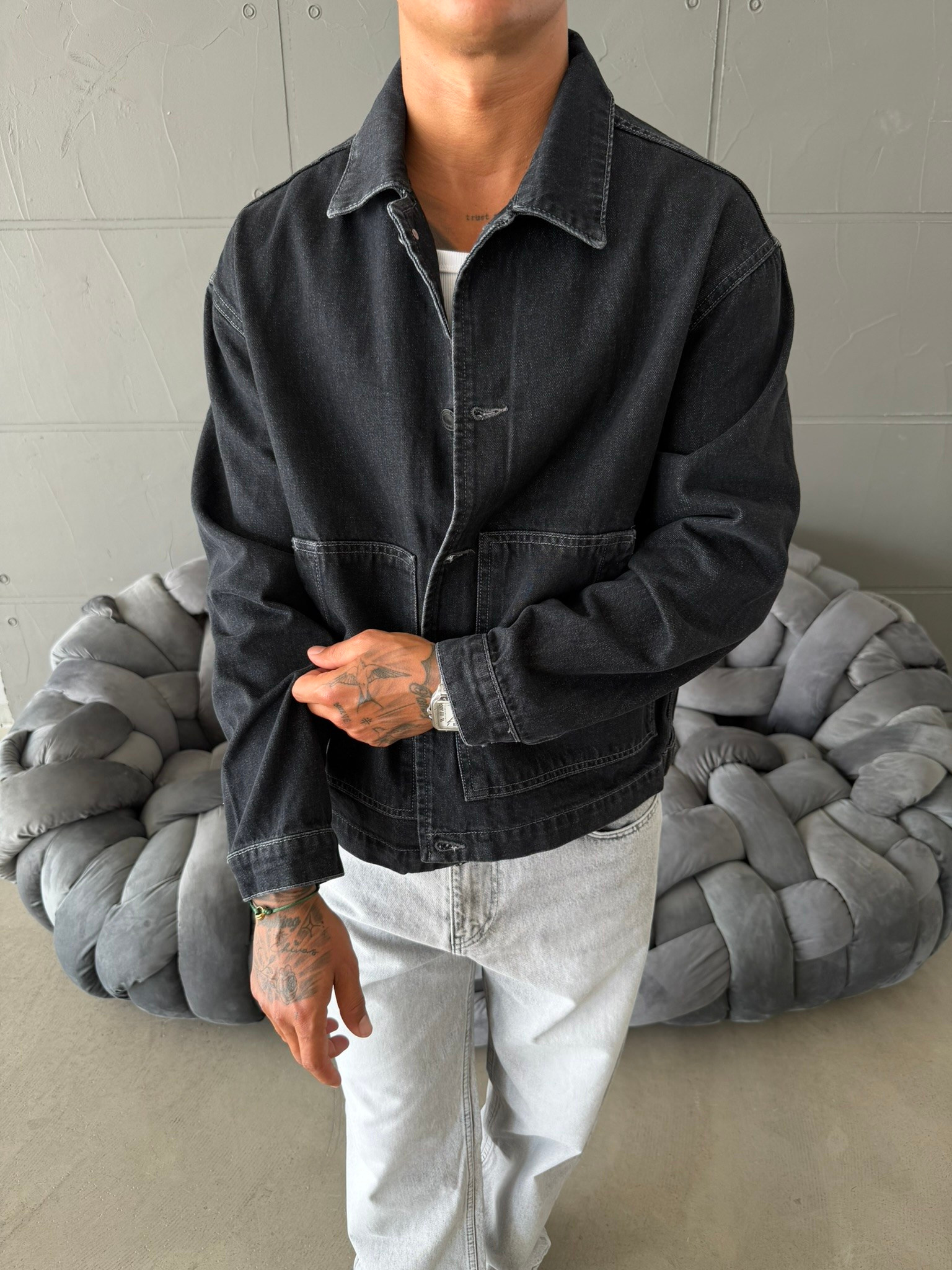 Denim Premium Kot Ceket
