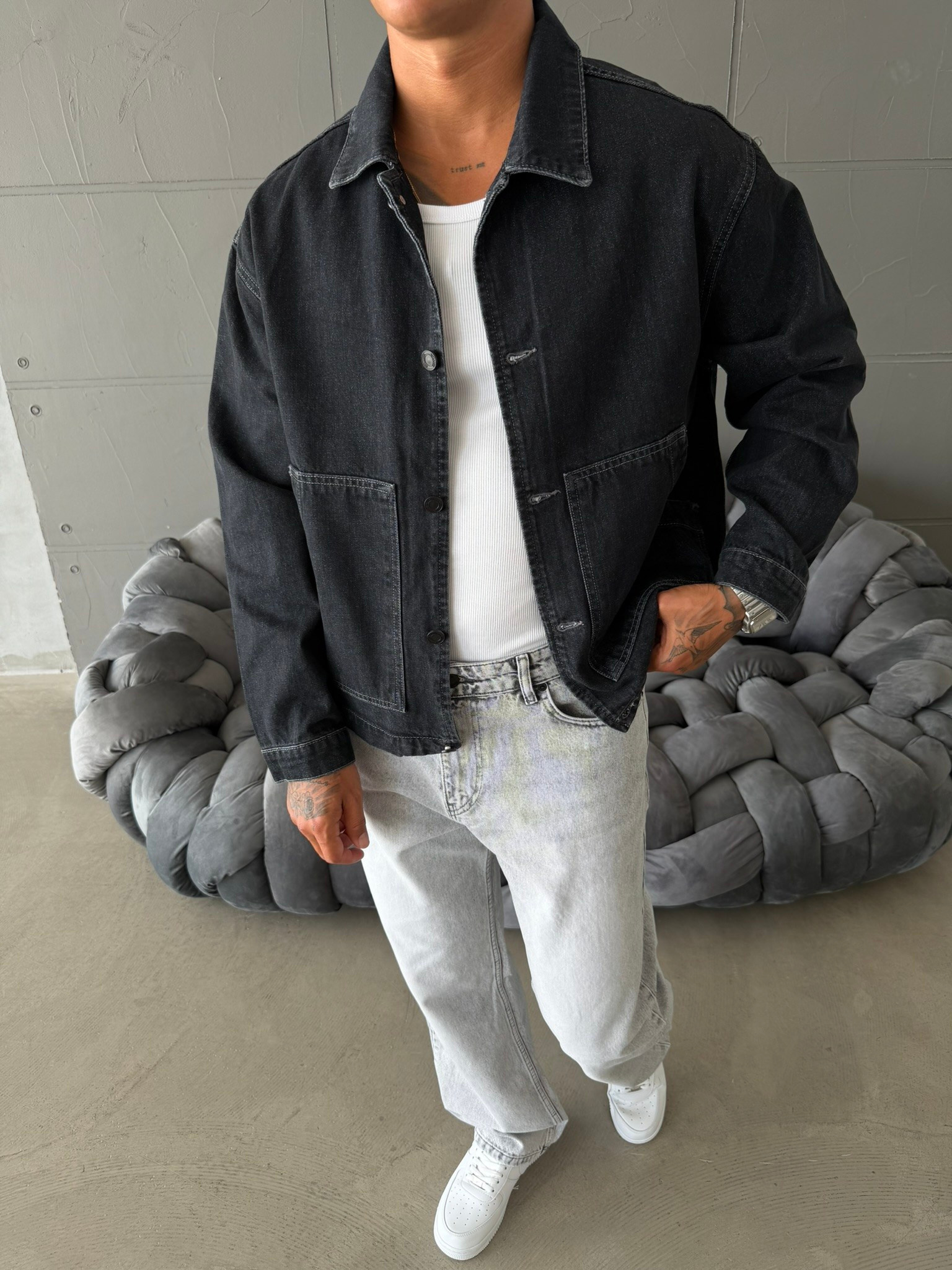 Denim Premium Kot Ceket