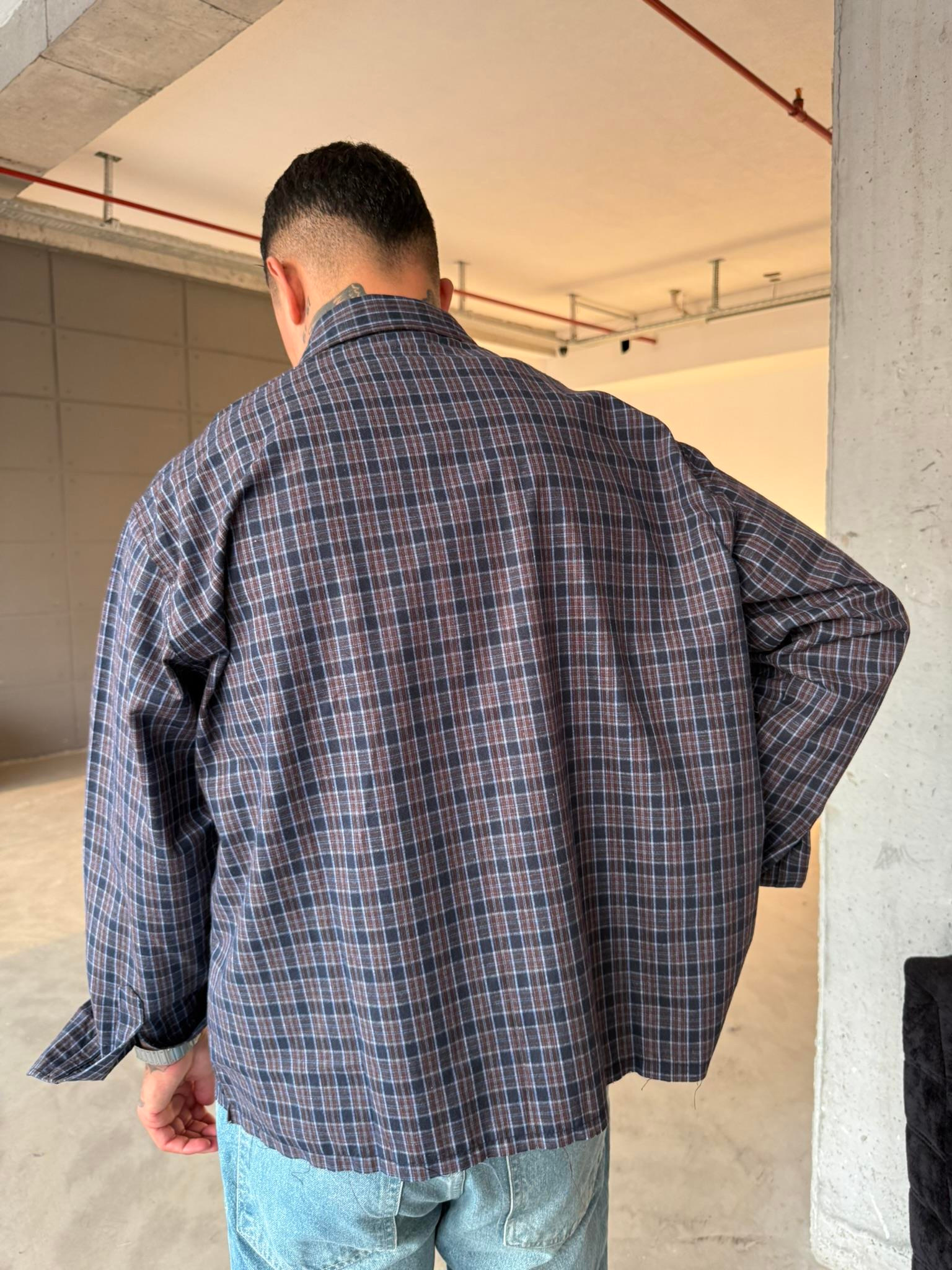 Ekose See You Ekose Gömlek - Kahve