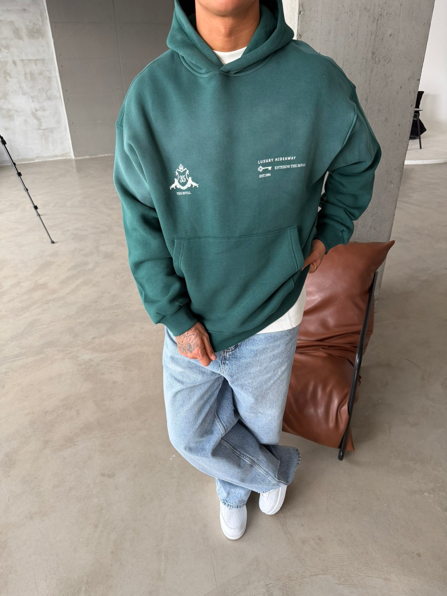 Enterıng The Royal Sweatshirt - Yeşil