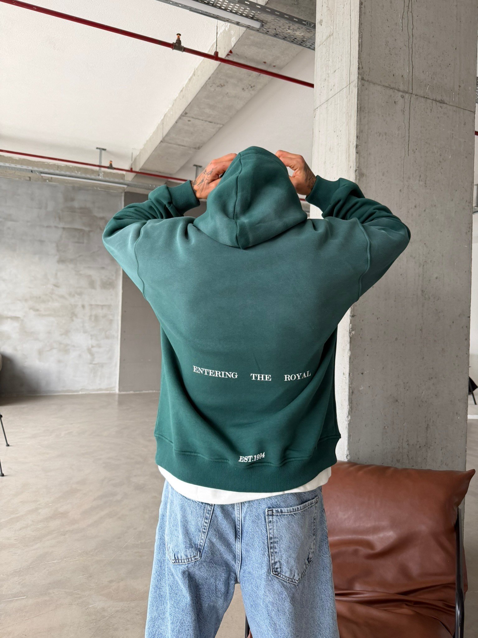 Enterıng The Royal Sweatshirt - Yeşil