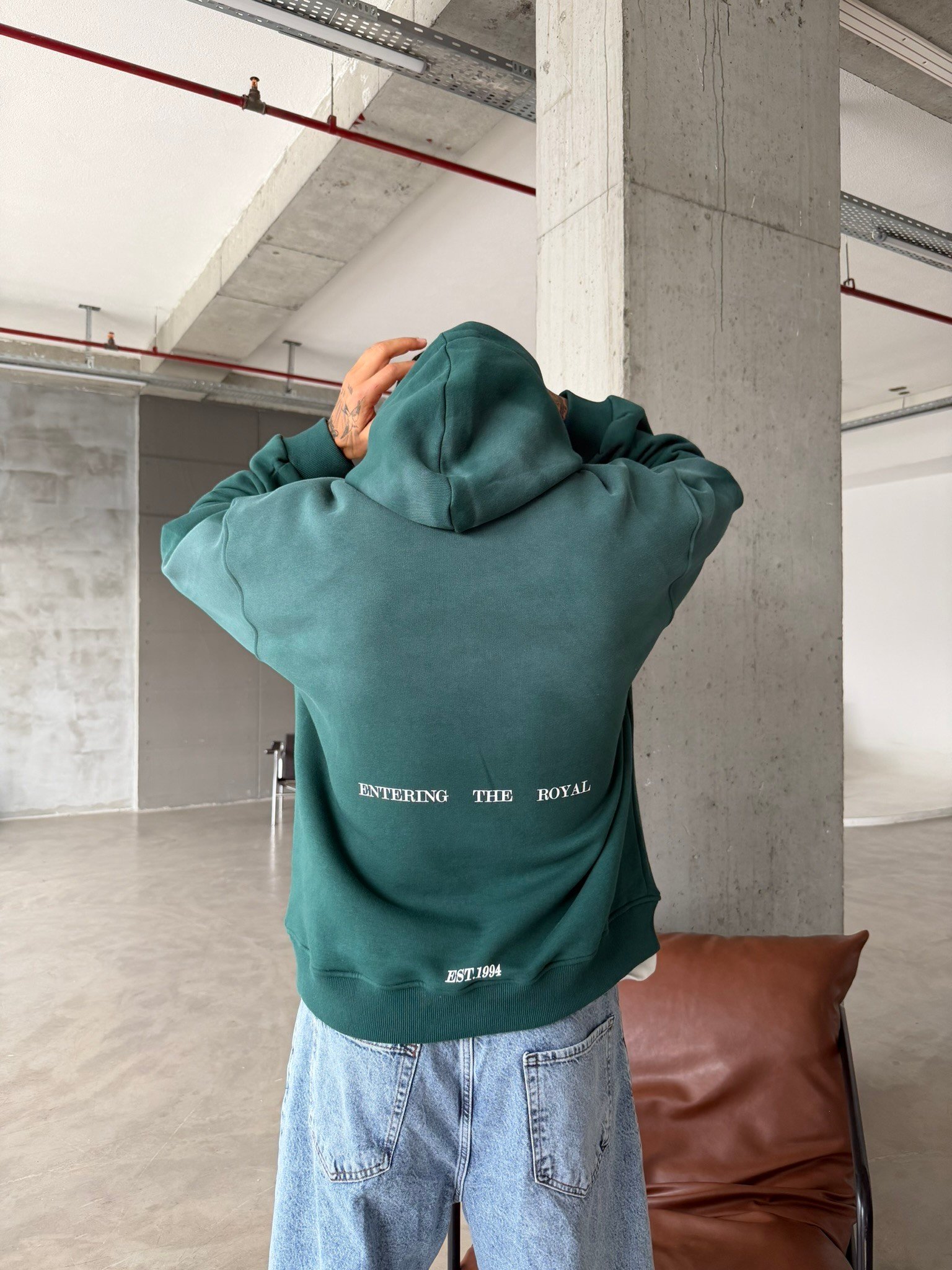 Enterıng The Royal Sweatshirt - Yeşil