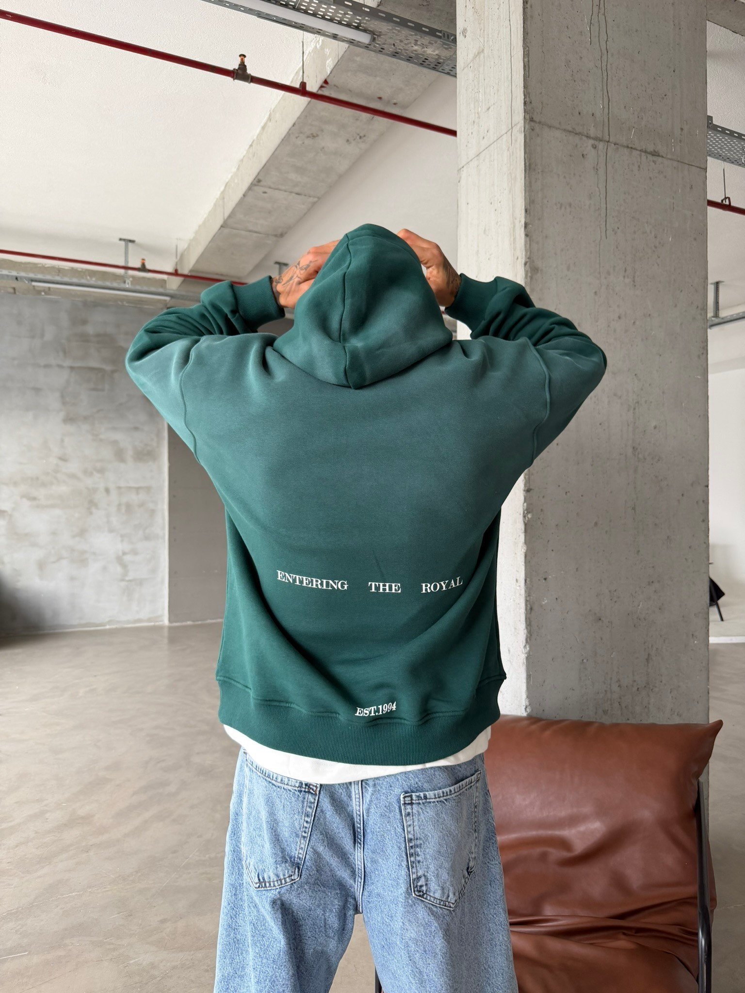 Enterıng The Royal Sweatshirt - Yeşil