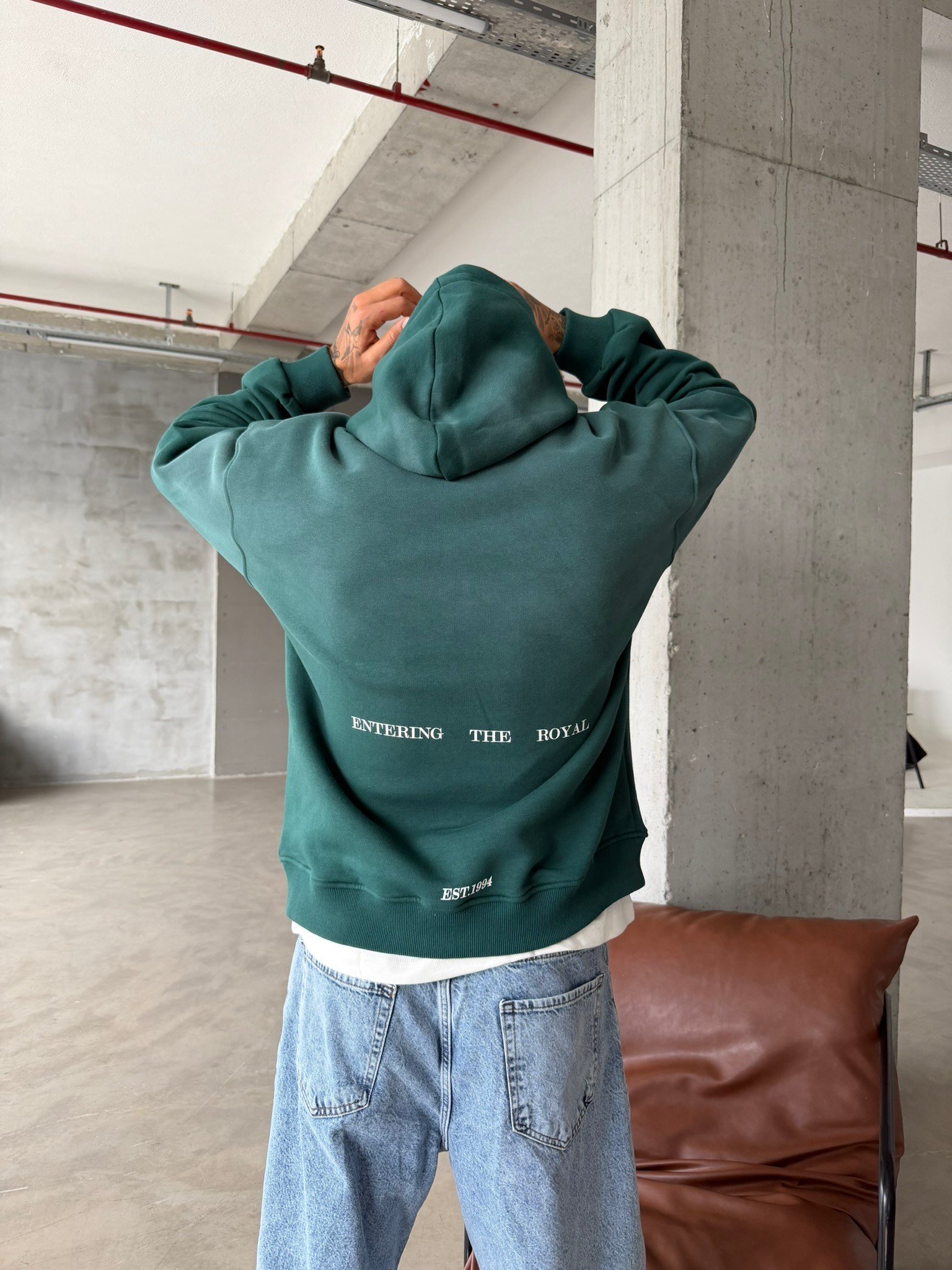 Enterıng The Royal Sweatshirt - Yeşil