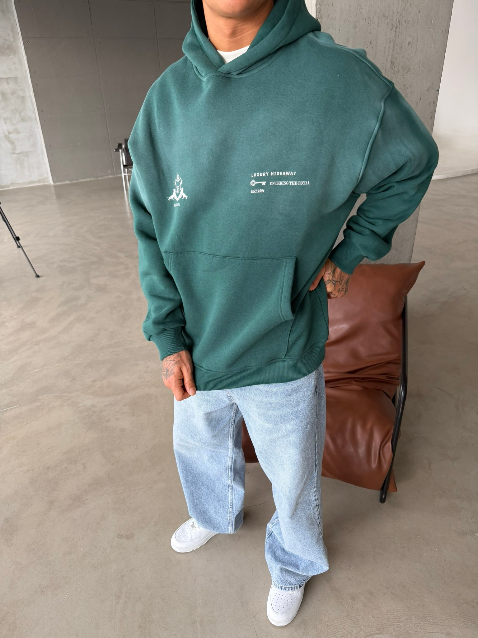 Enterıng The Royal Sweatshirt - Yeşil