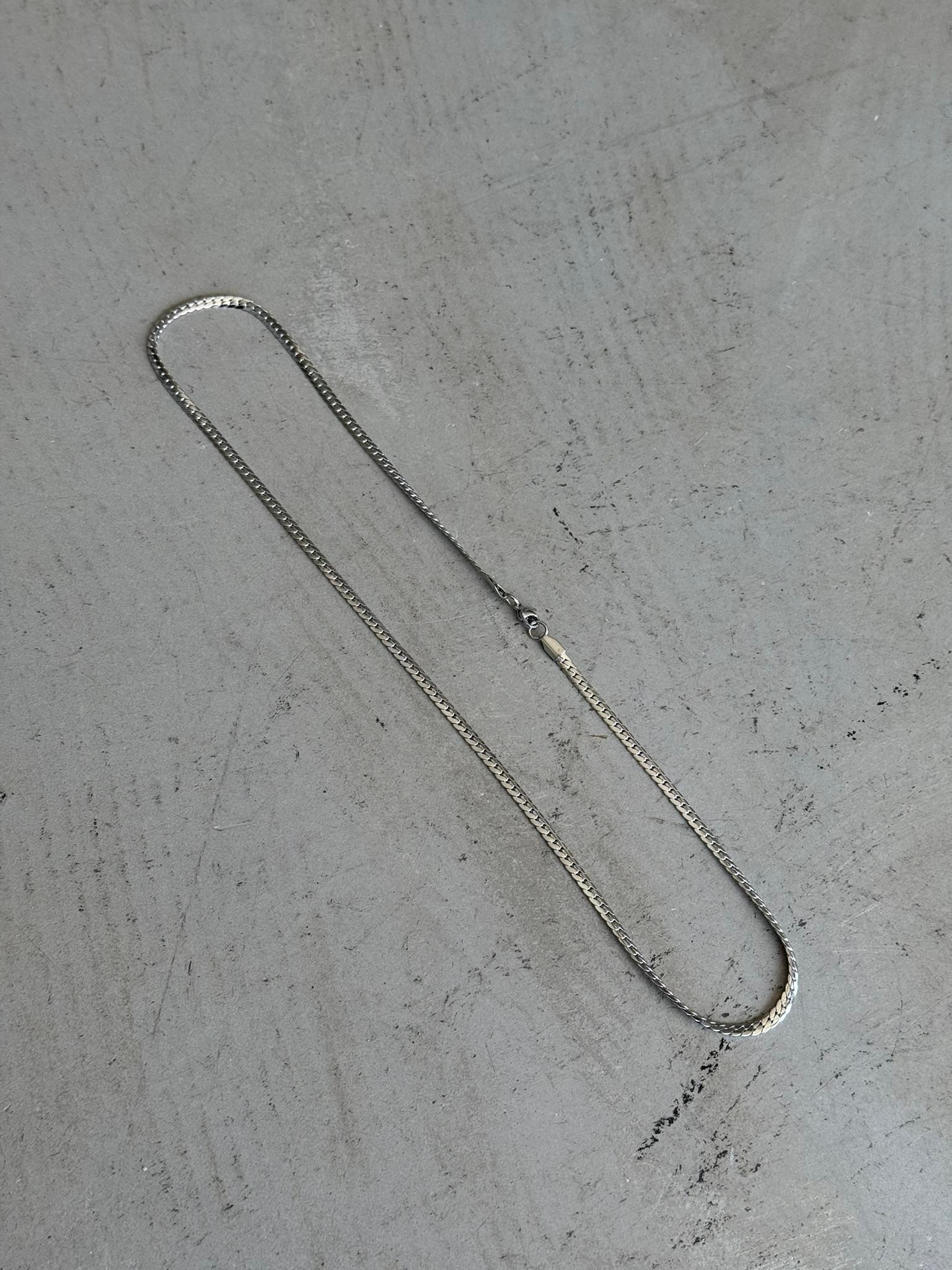 Erkek Ball Chain Kolye - Gümüş