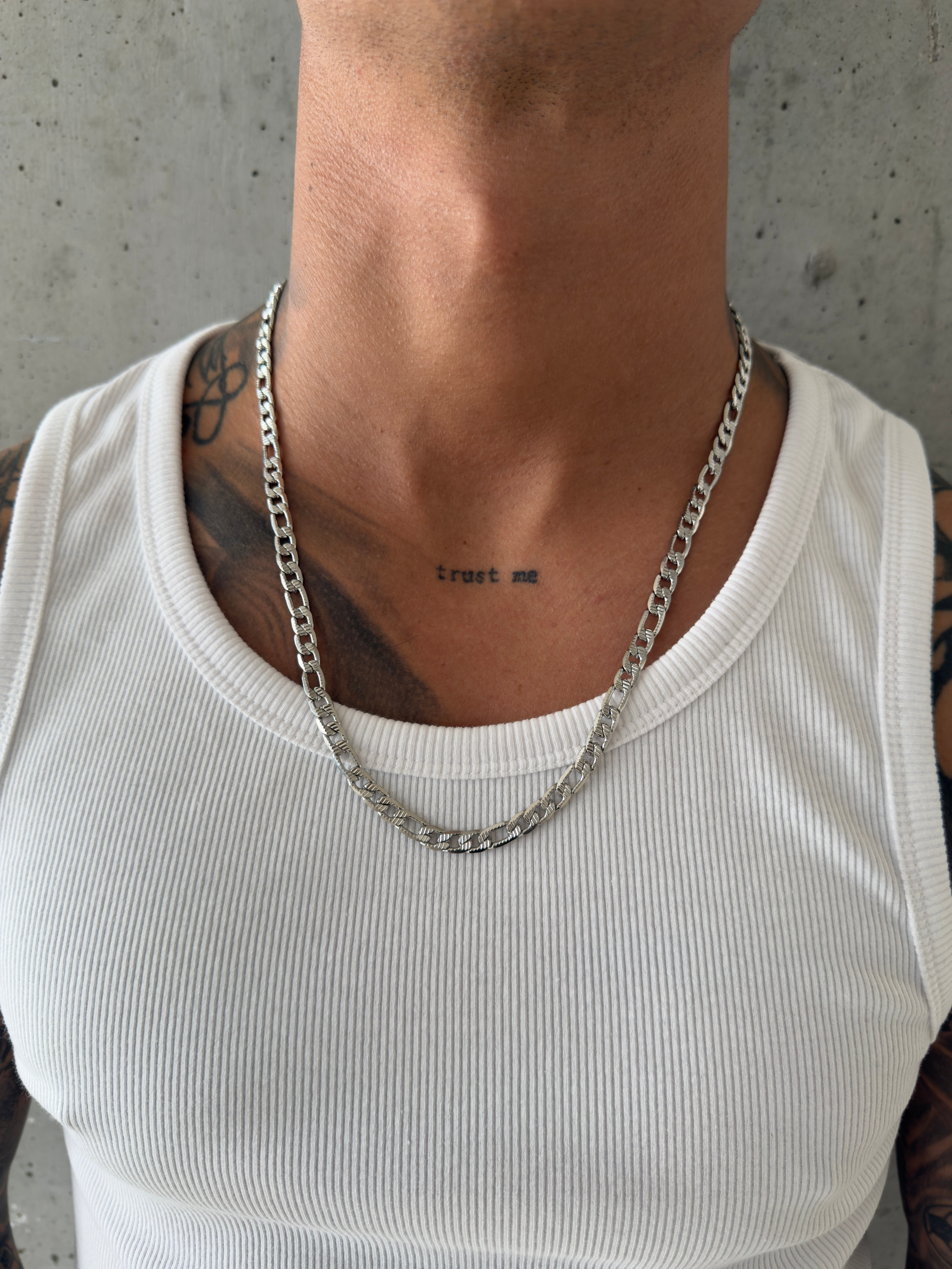 Erkek Basic Prime Kolye - Gümüş