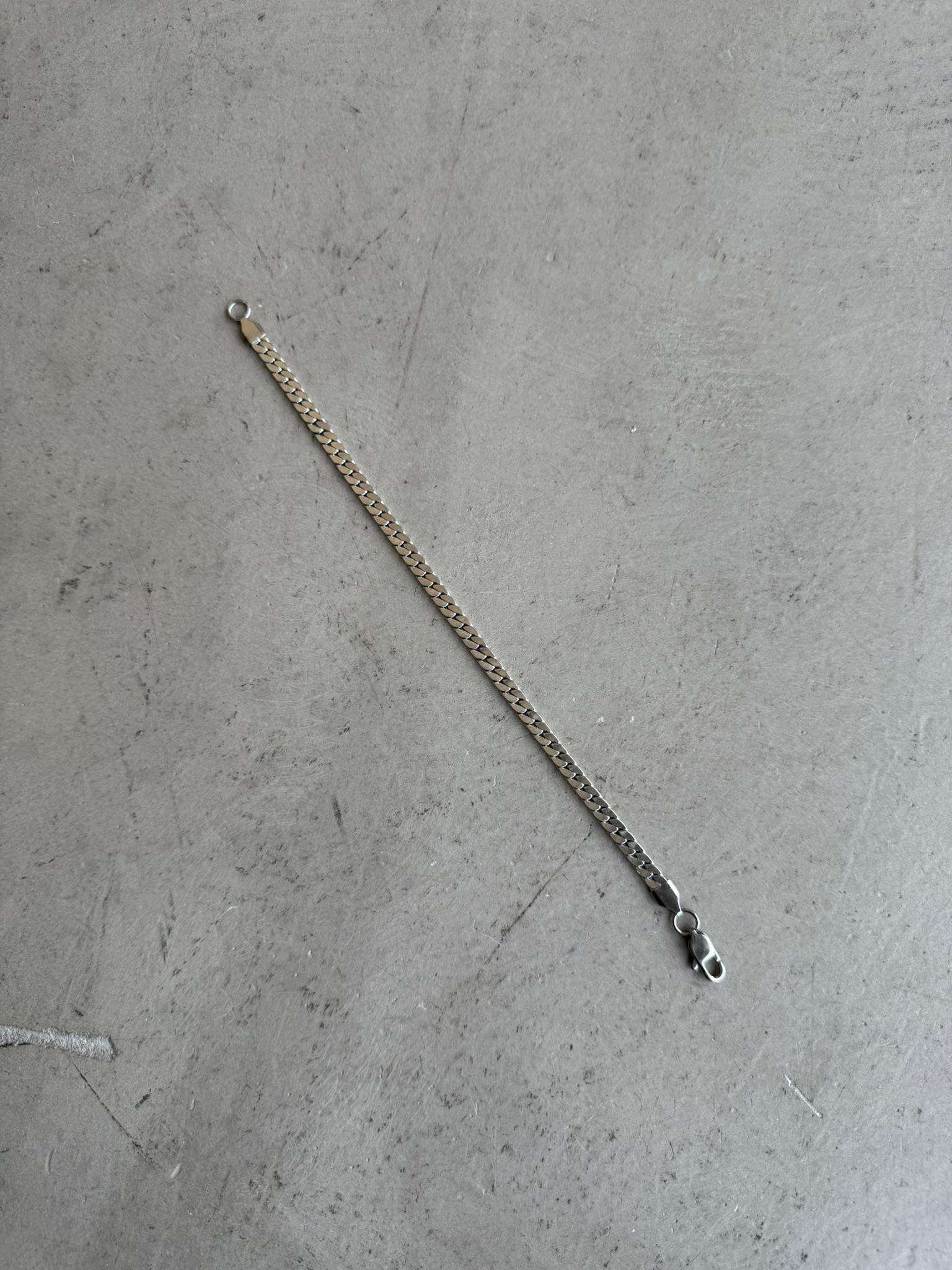 Erkek Burgu Bileklil - Gümüş