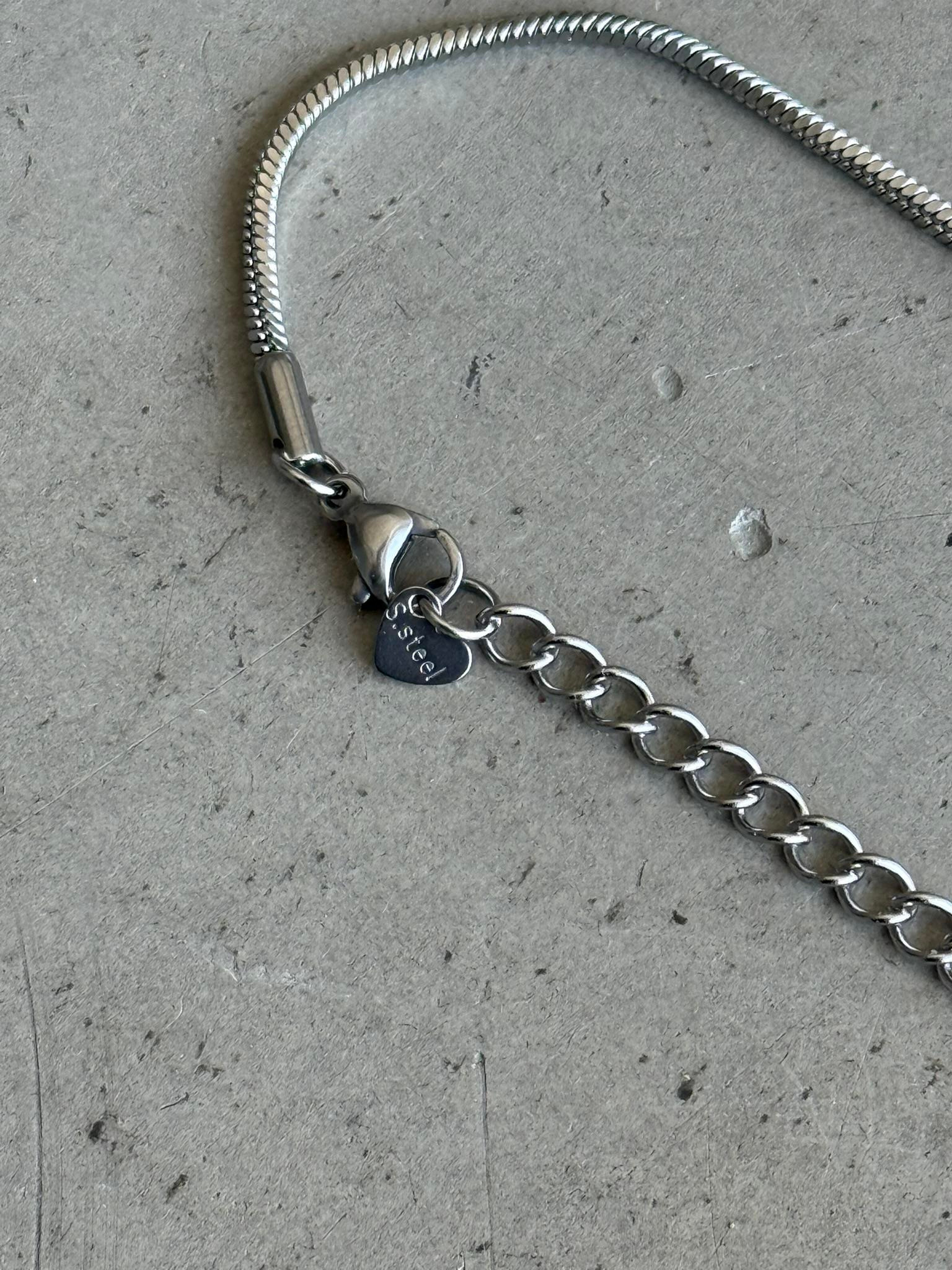 Erkek Minimal Bar Bileklik - Gümüş