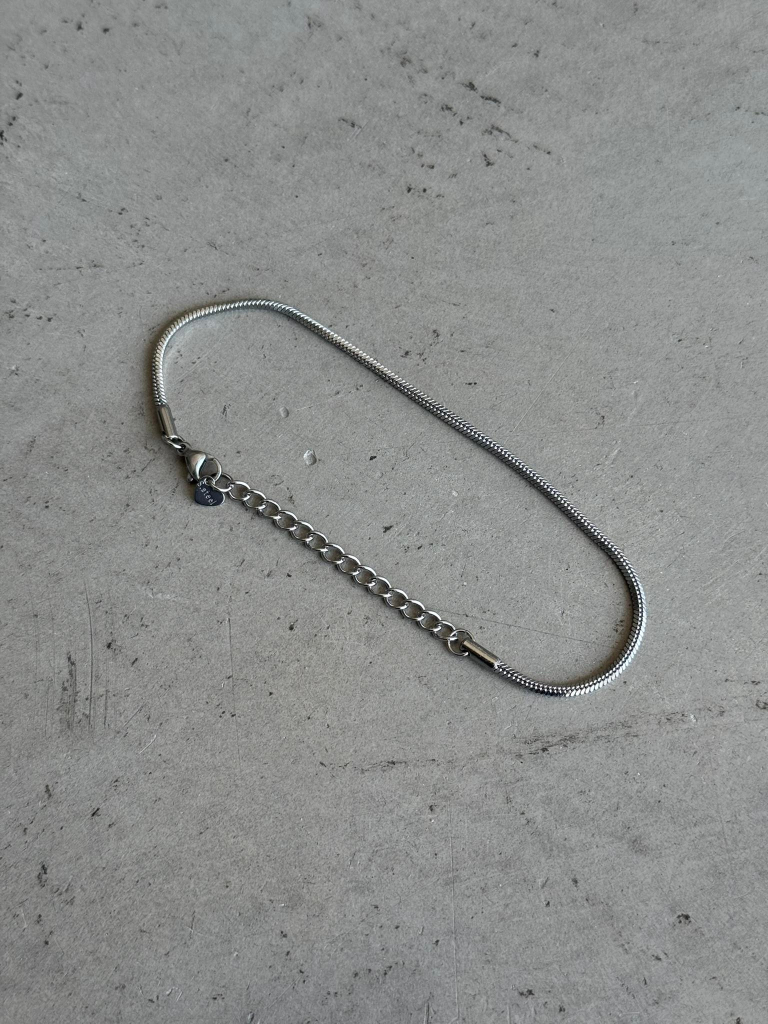 Erkek Minimal Bar Bileklik - Gümüş